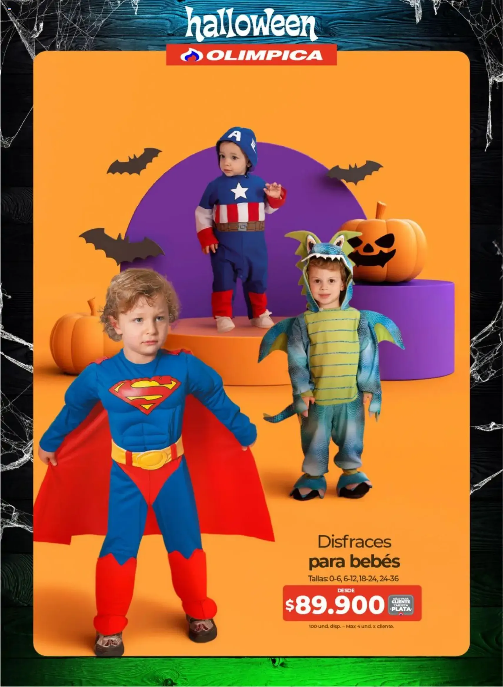 Olímpica - Disfraces para Halloween - folleto válido desde 01/10/2025 página 9 de 11 Olímpica - Disfraces para Halloween - folleto válido desde 01/10/2025 página 9 de 11