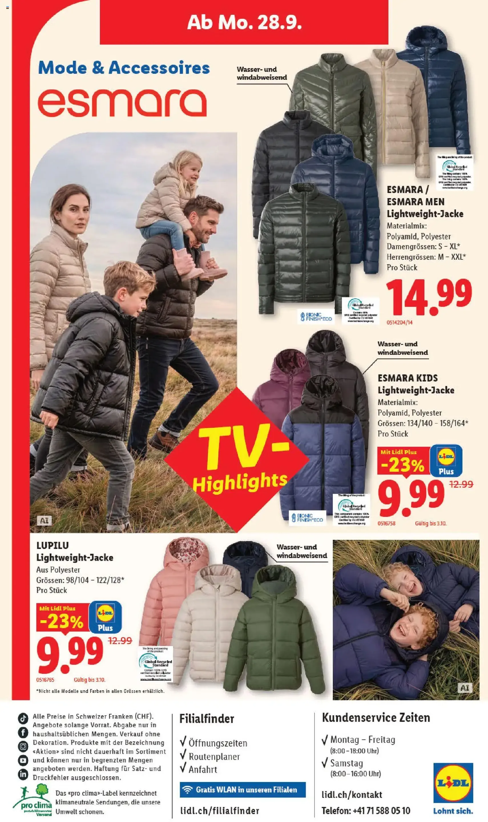 Lidl aktionen - Gültiger Prospekt ab 24.09.2026, Seite 32 von insgesamt 32