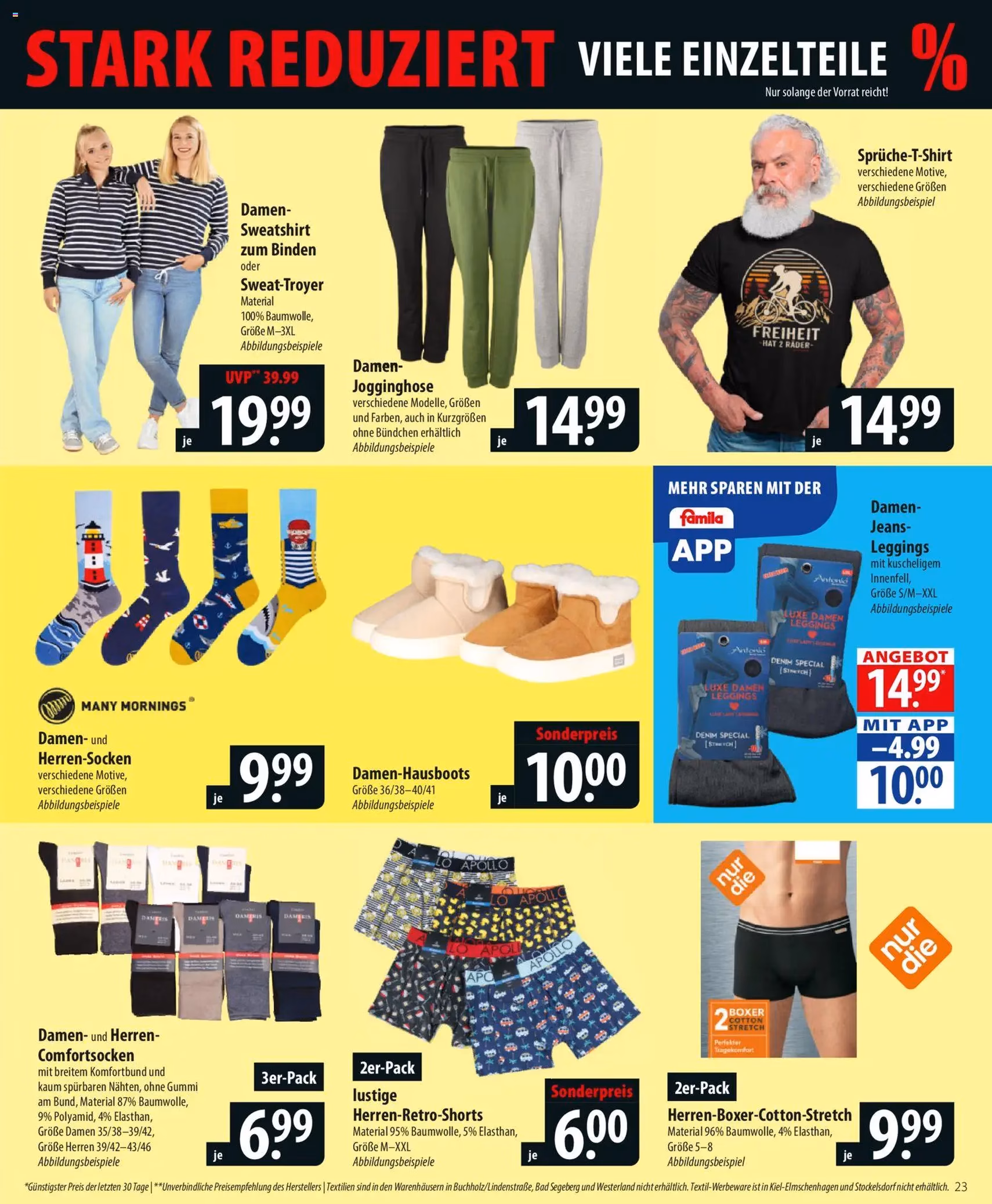 Famila Prospekt - Gültiger Prospekt ab 05.01.2026, Seite 23 von insgesamt 24