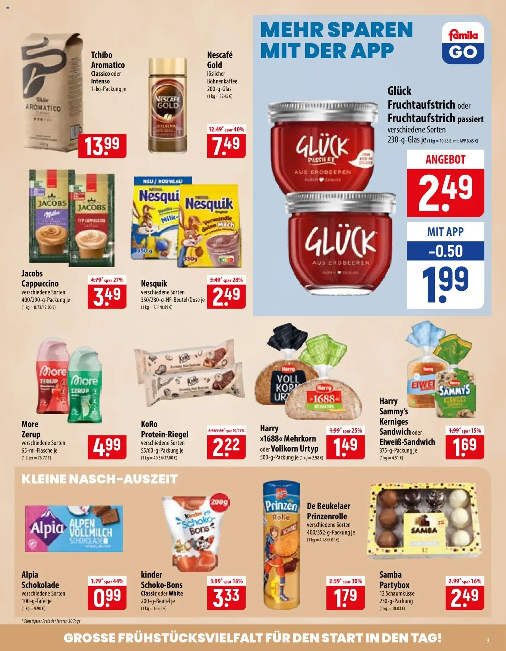 Famila Prospekt - Gültiger Prospekt ab 27.07.2026, Seite 9 von insgesamt 24