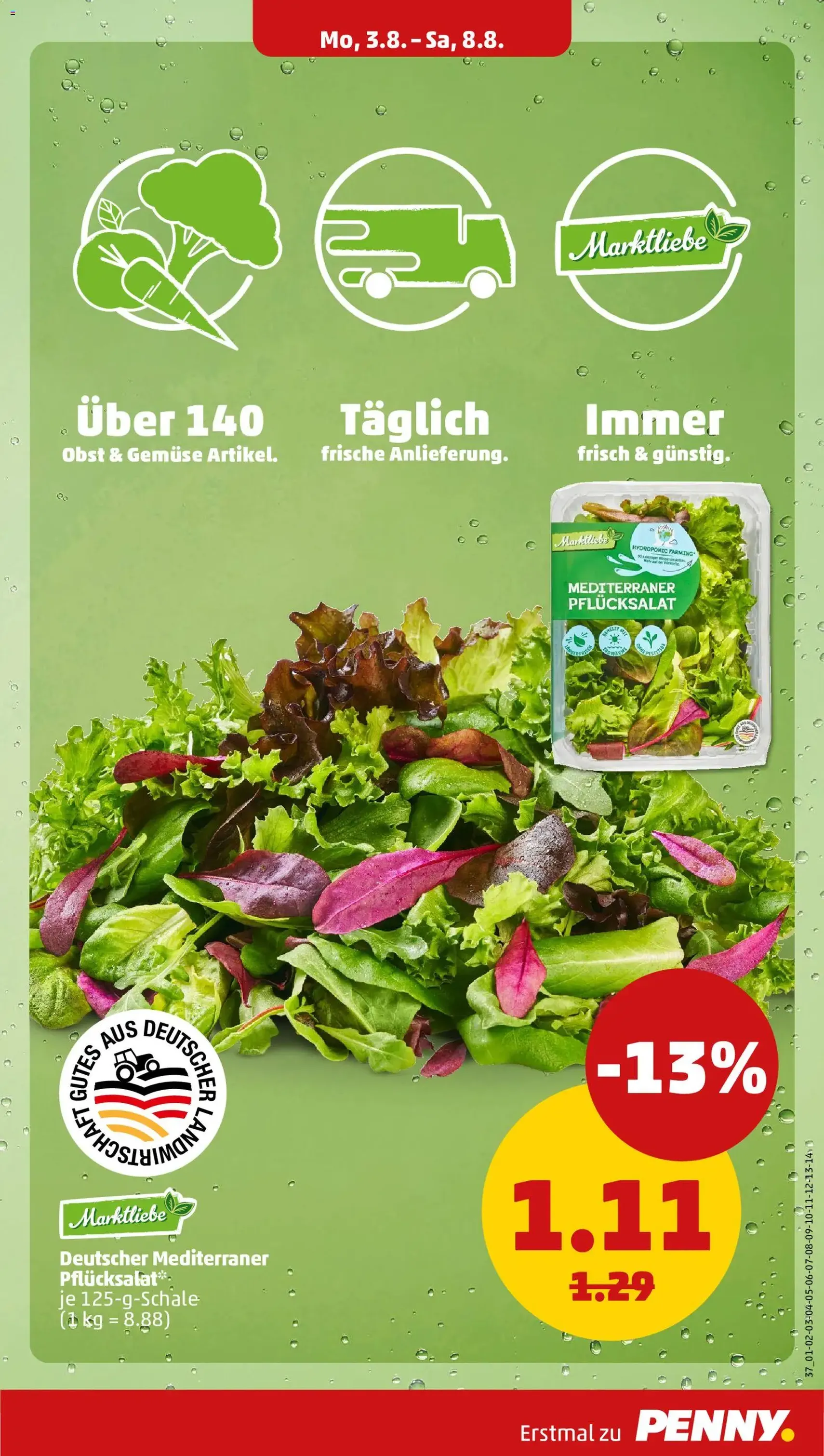 Penny Prospekt - Gültiger Prospekt ab 03.08.2026, Seite 7 von insgesamt 40