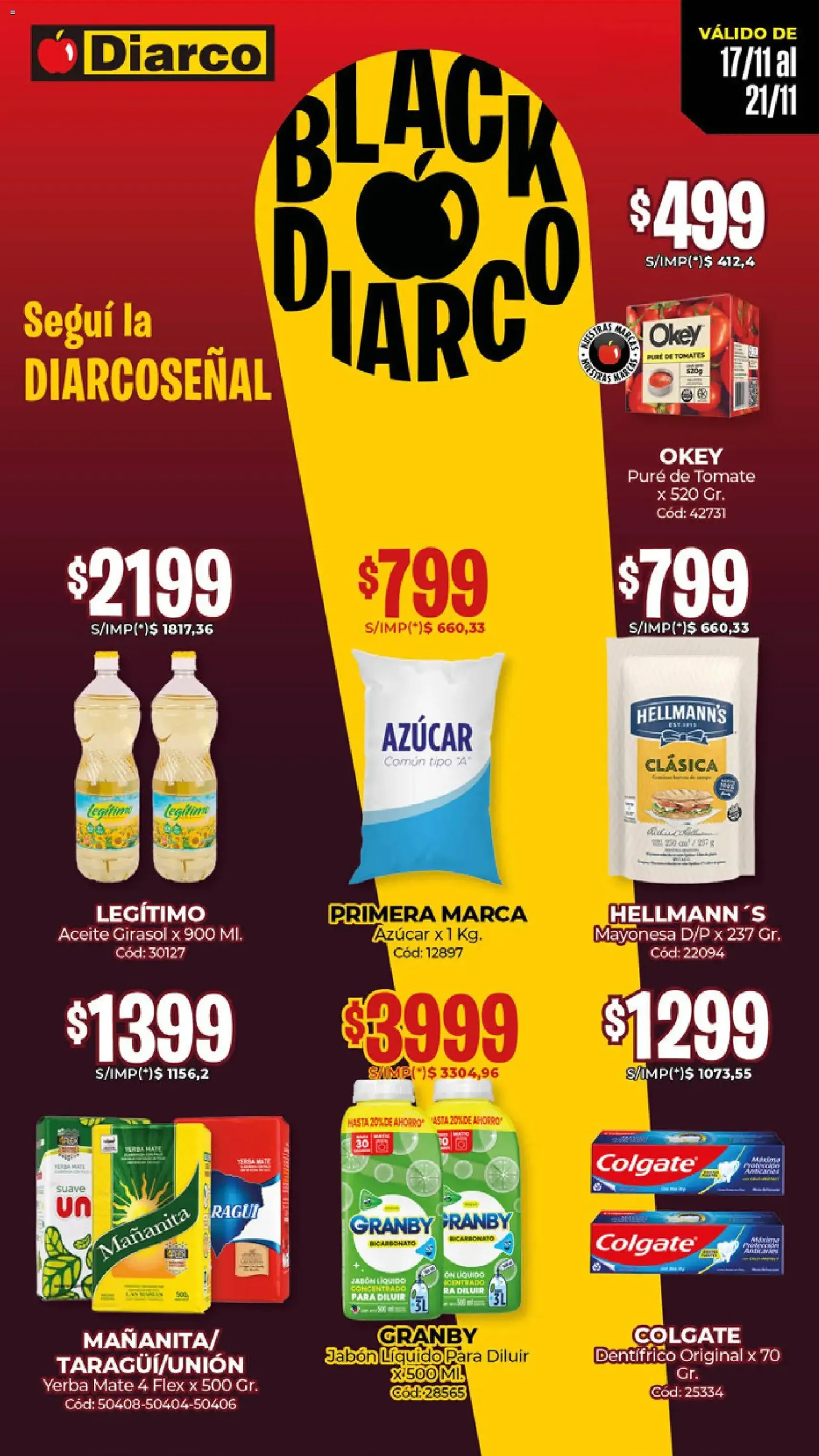 Diarco - Ofertas BLACK DIARCO - folleto válido desde 17/11/2025 página 1 de 27