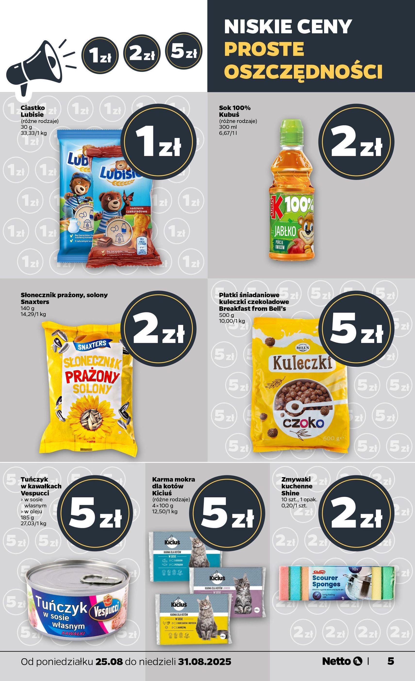 Netto gazetka - Spożywcza - ważny gazetka od 25.08.2025 strona 5 z 31 Netto gazetka - Spożywcza - ważny gazetka od 25.08.2025 strona 5 z 31
