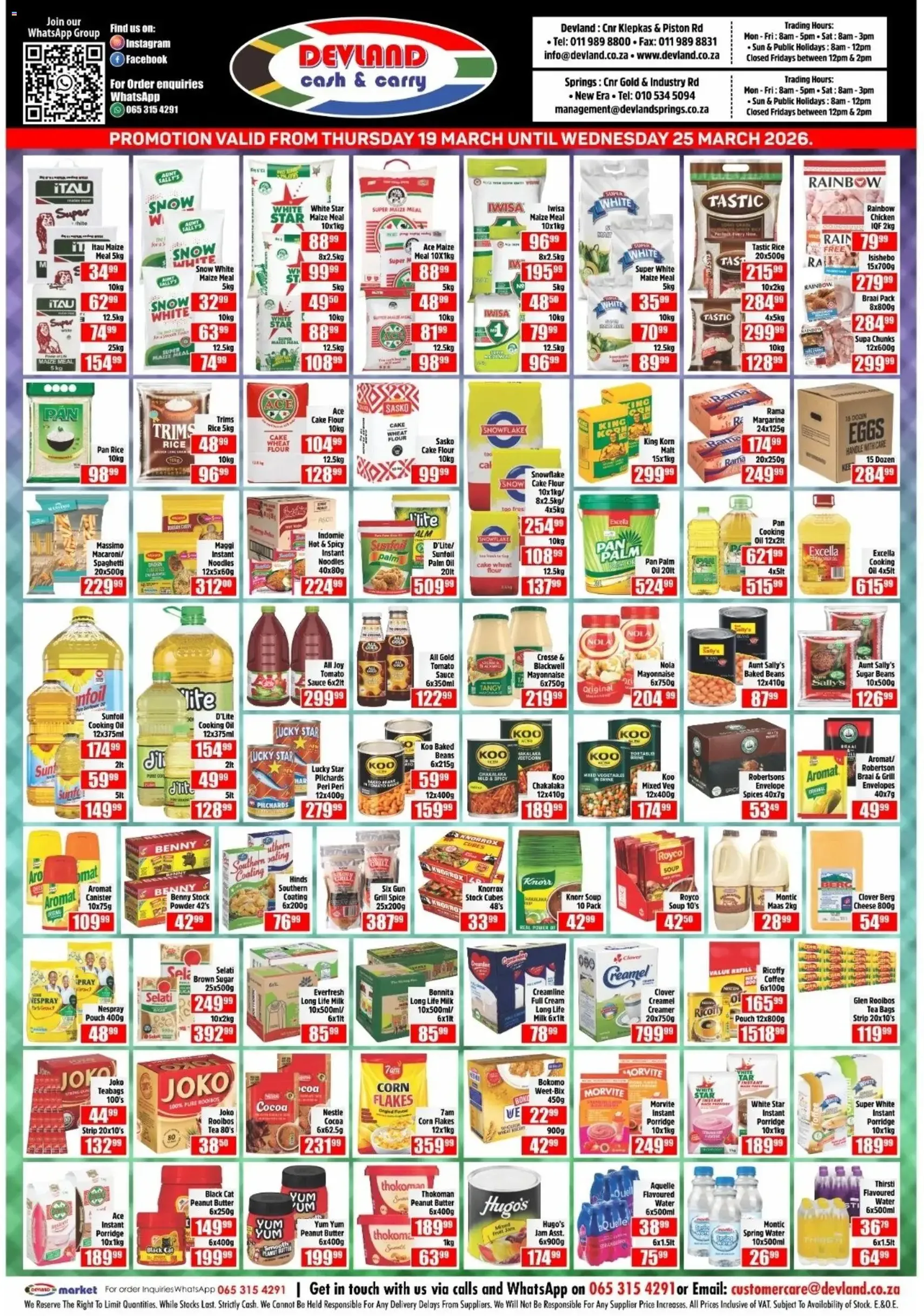 Devland Specials - valid flyer from 19/03/2026, page 2 of 3