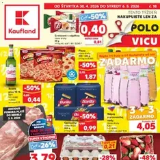 Kaufland leták - náhľad letáku platný od 30.04.2026