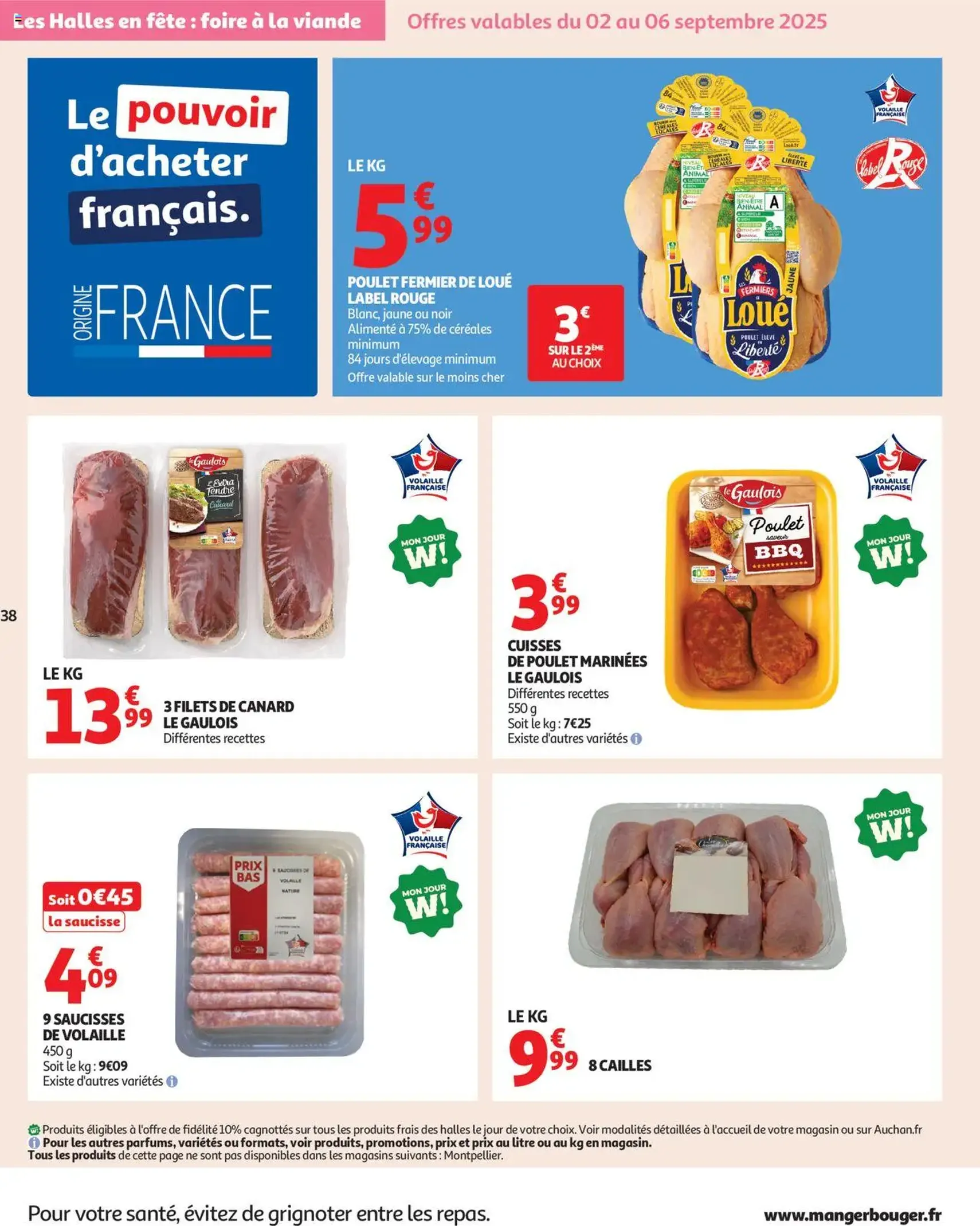 Auchan prospectus - brochure valable à partir du 02/09/2025, page 38 sur 60 Auchan prospectus - brochure valable à partir du 02/09/2025, page 38 sur 60