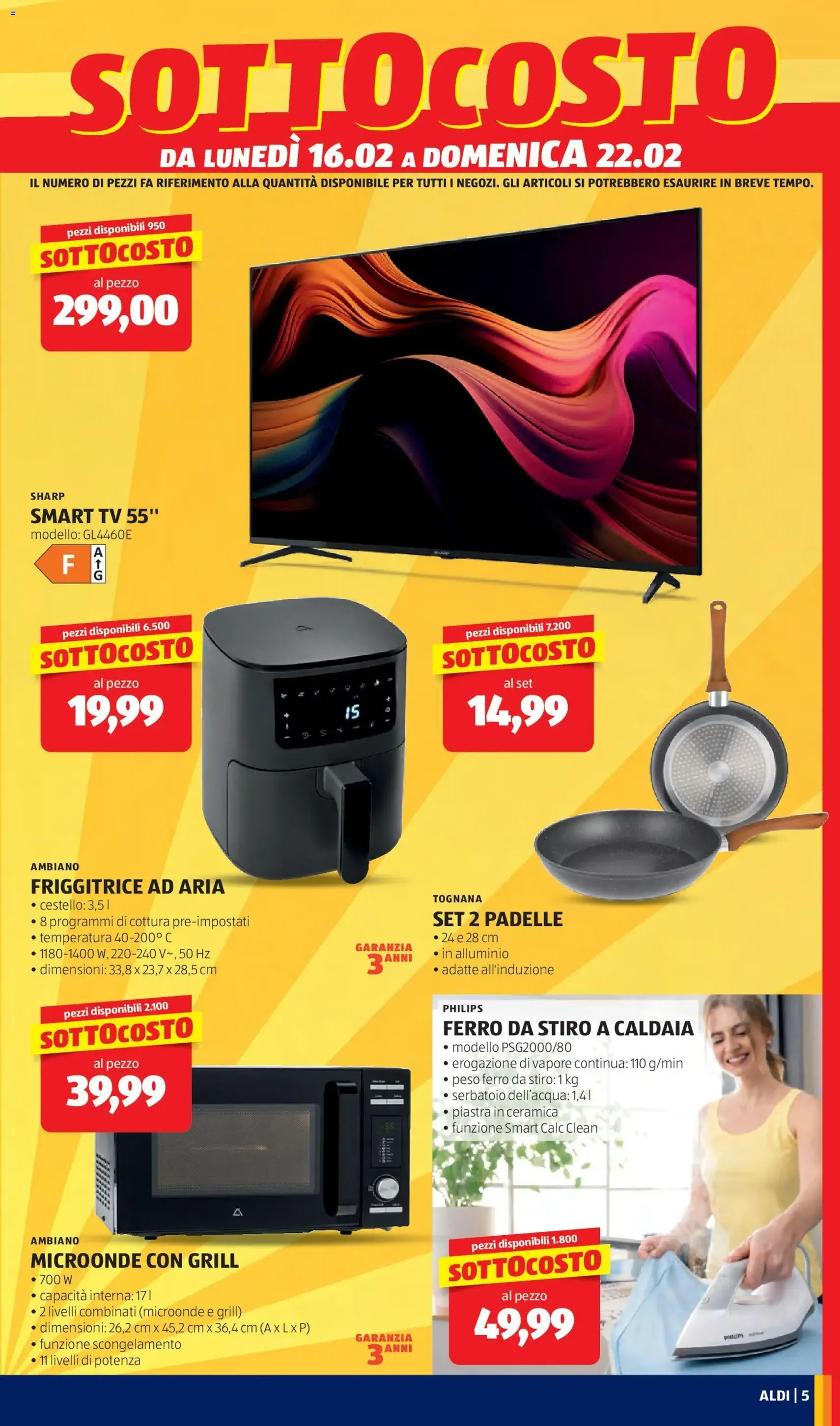 Volantino Aldi - volantino valido dal 16/02/2026 pagina 5 di 32