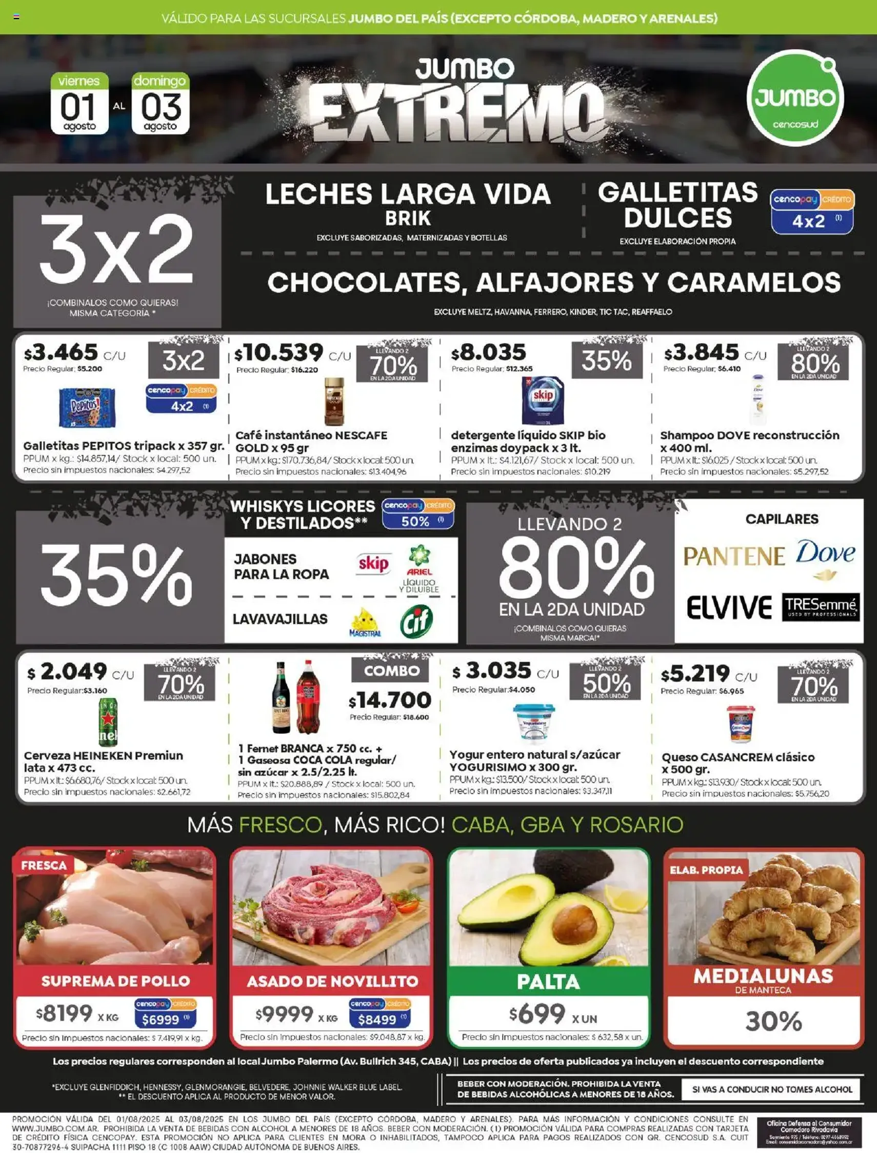 Jumbo ofertas - folleto válido desde 01/08/2025 página 1 de 7