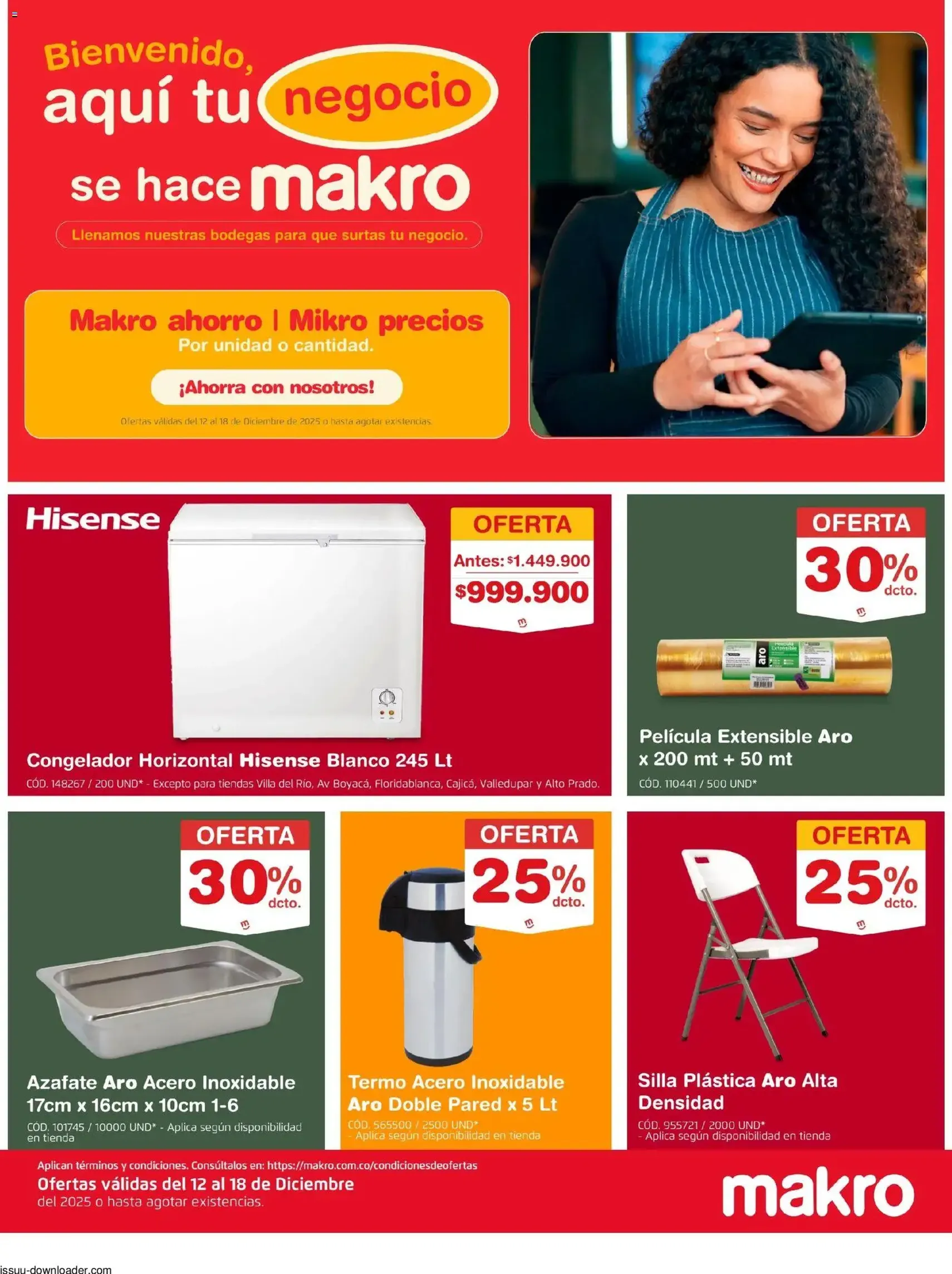 Makro - Dota Tu Negocio - folleto válido desde 12/12/2025 página 1 de 5