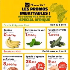 Hmarket catalogue - Prévisualisation du catalogue valable à partir du 30/03/2026