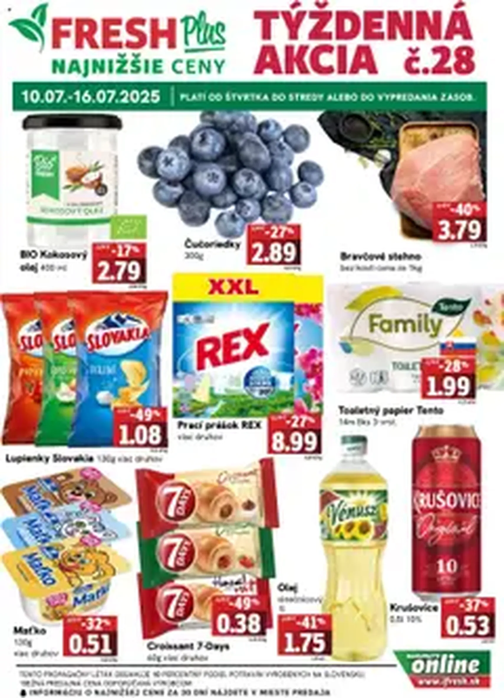 Fresh leták - platný leták od 10.07.2025 strana 1 z 1
