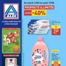 Aldi catalogue - Prévisualisation du catalogue valable à partir du 11/08/2026