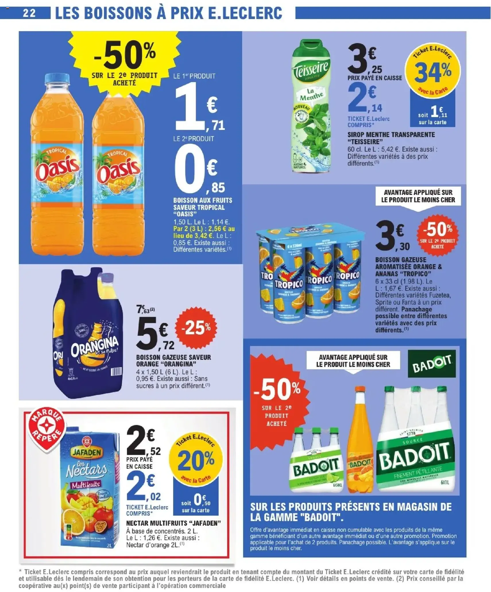 E.Leclerc catalogue de la semaine 20 - brochure valable à partir du 12/05/2026, page 22 sur 32