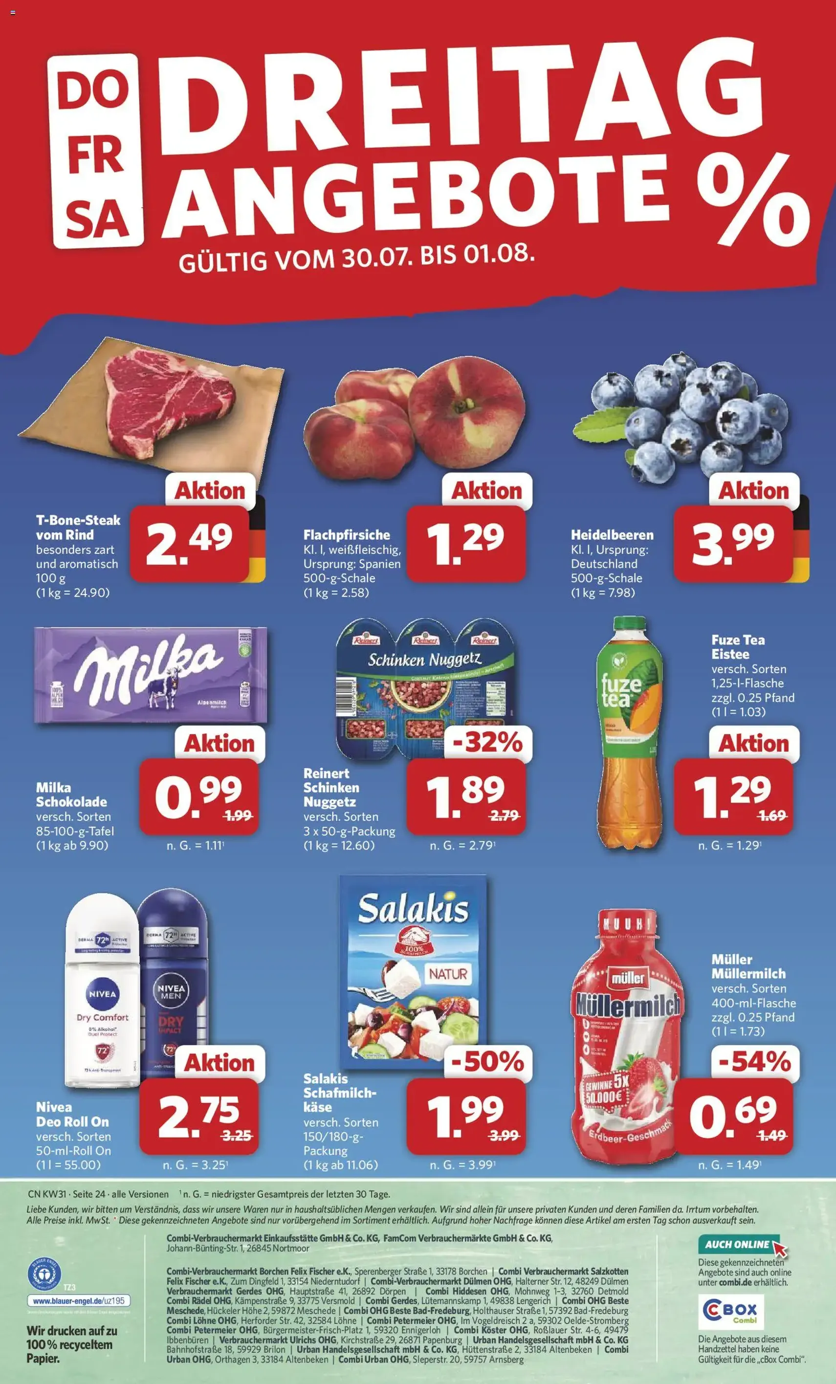 Combi Prospekt - Gültiger Prospekt ab 27.07.2026, Seite 26 von insgesamt 33