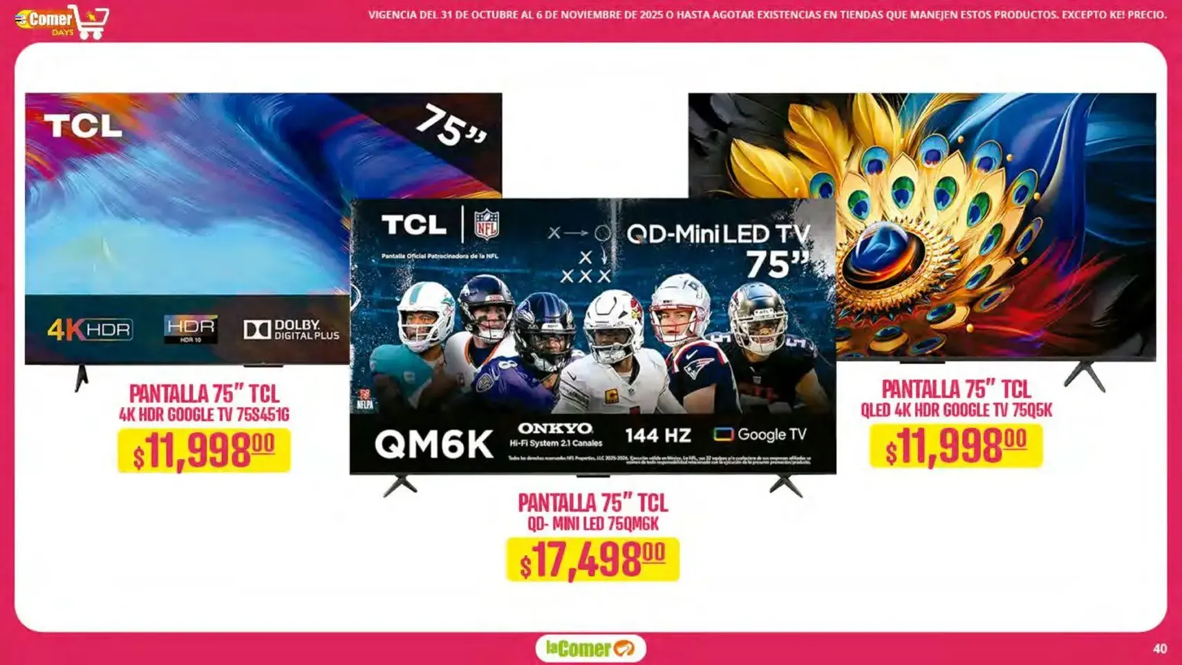 La Comer folleto - folleto válido desde 31/10/2025 página 40 de 46 La Comer folleto - folleto válido desde 31/10/2025 página 40 de 46