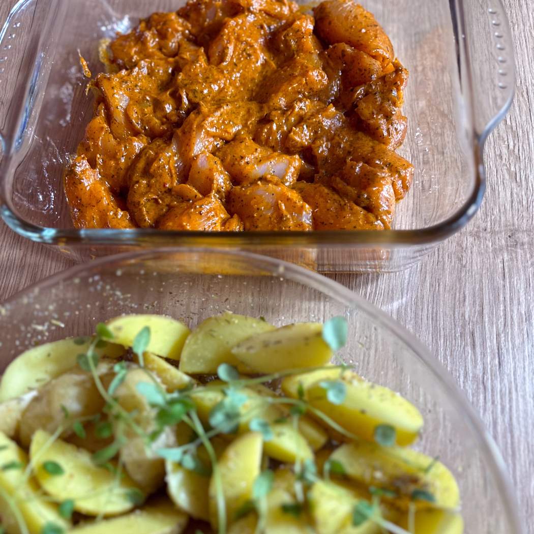 Pollo in marinata gyros