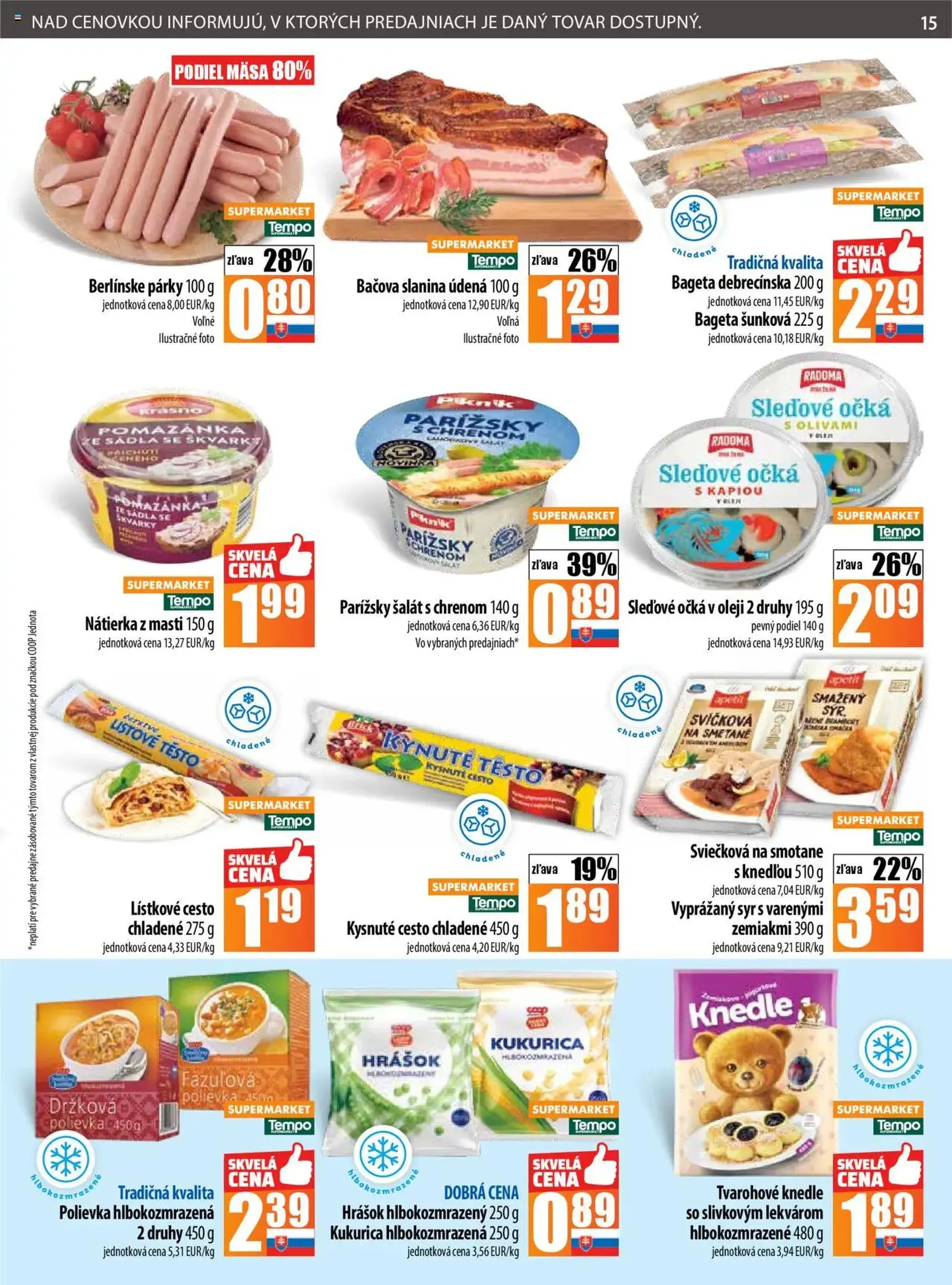 COOP Jednota leták - platný leták od 16.10.2025 strana 15 z 28 COOP Jednota leták - platný leták od 16.10.2025 strana 15 z 28
