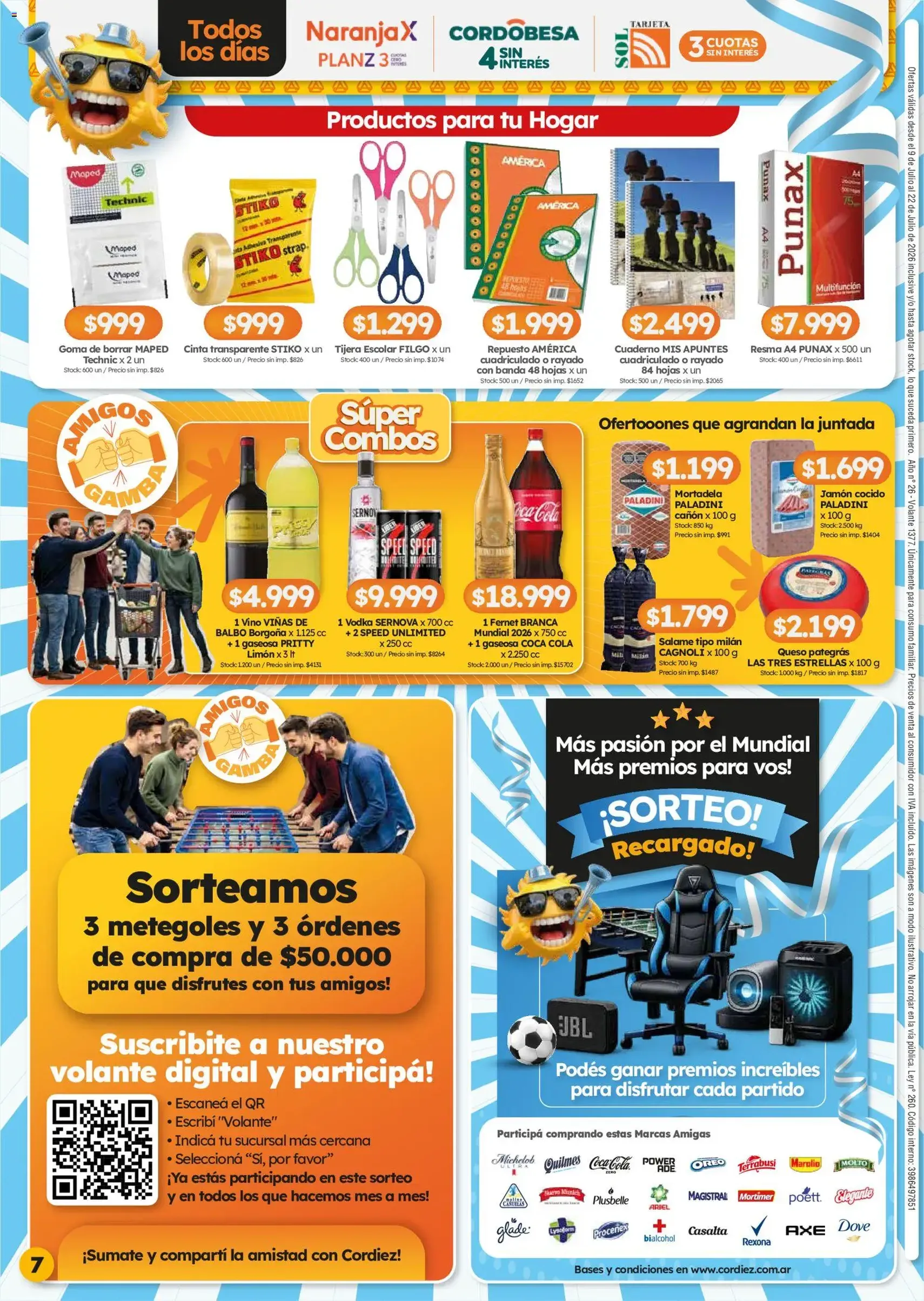 Cordiez ofertas - folleto válido desde 09/07/2026 página 7 de 8