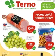 Terno leták - náhľad letáku platný od 04.09.2025