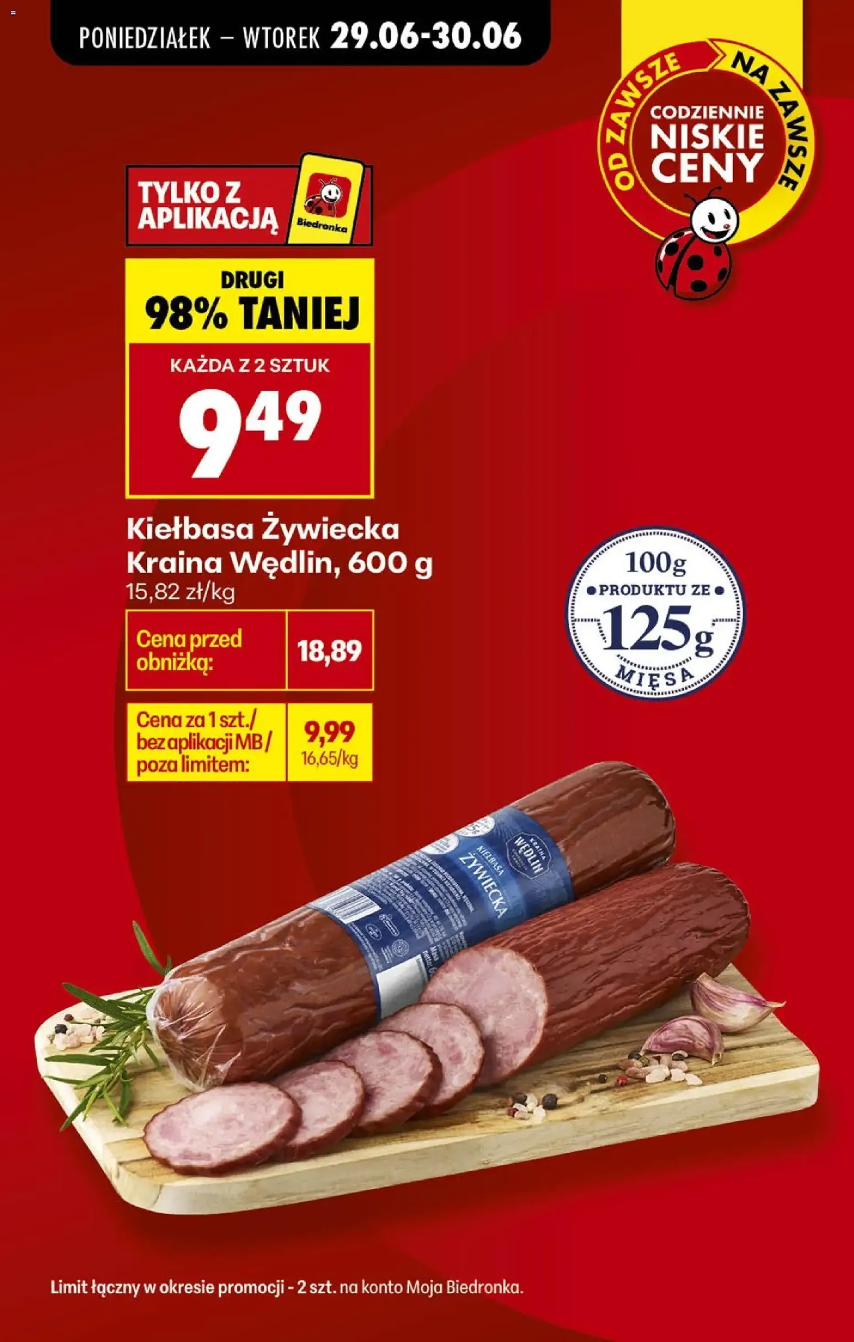 Biedronka gazetka od poniedziałku - ważny gazetka od 29.06.2026 strona 12 z 84