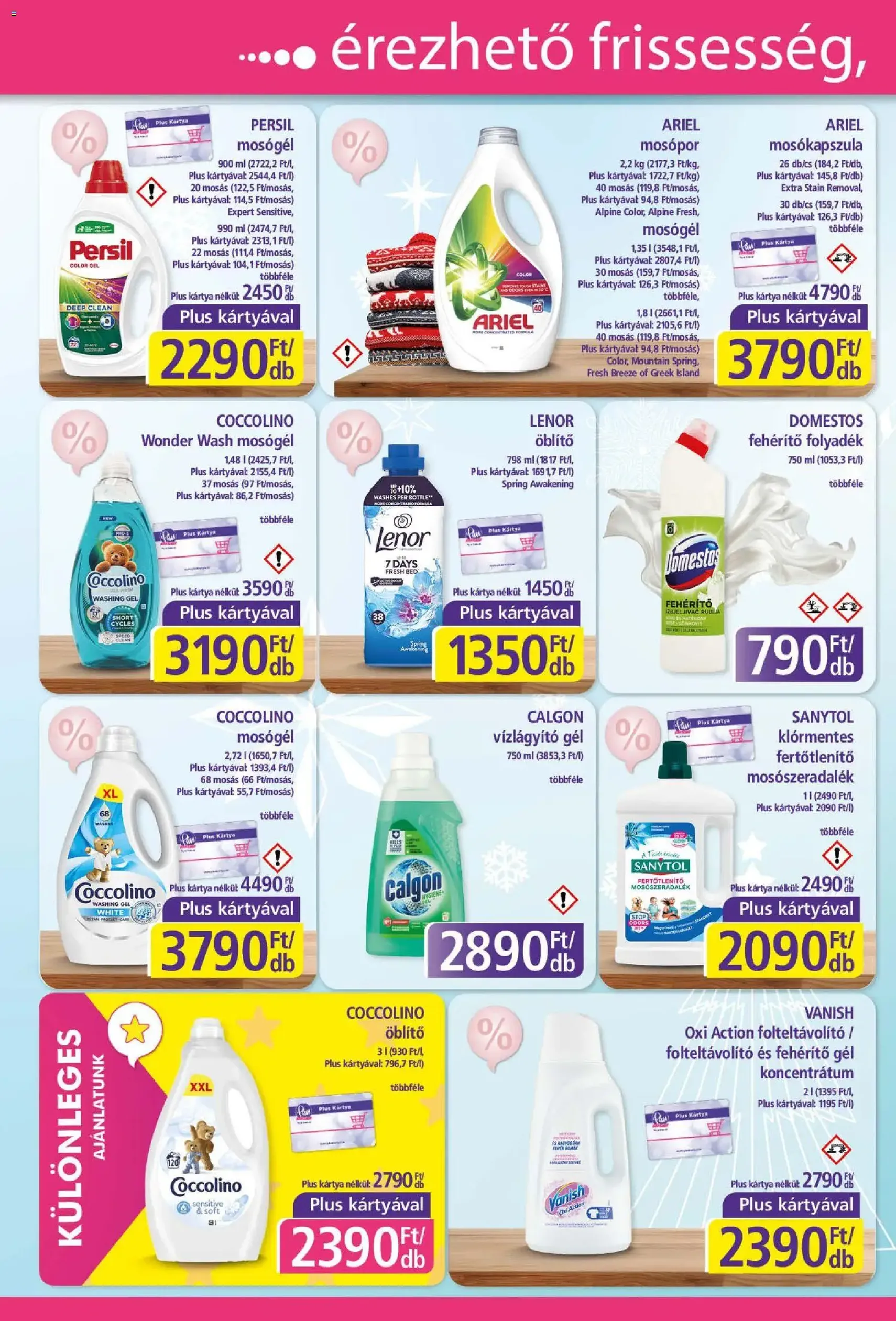 Plus Market Akciós újság - 2025.12.18. érvényes szórólap 2 oldal 12 oldalból