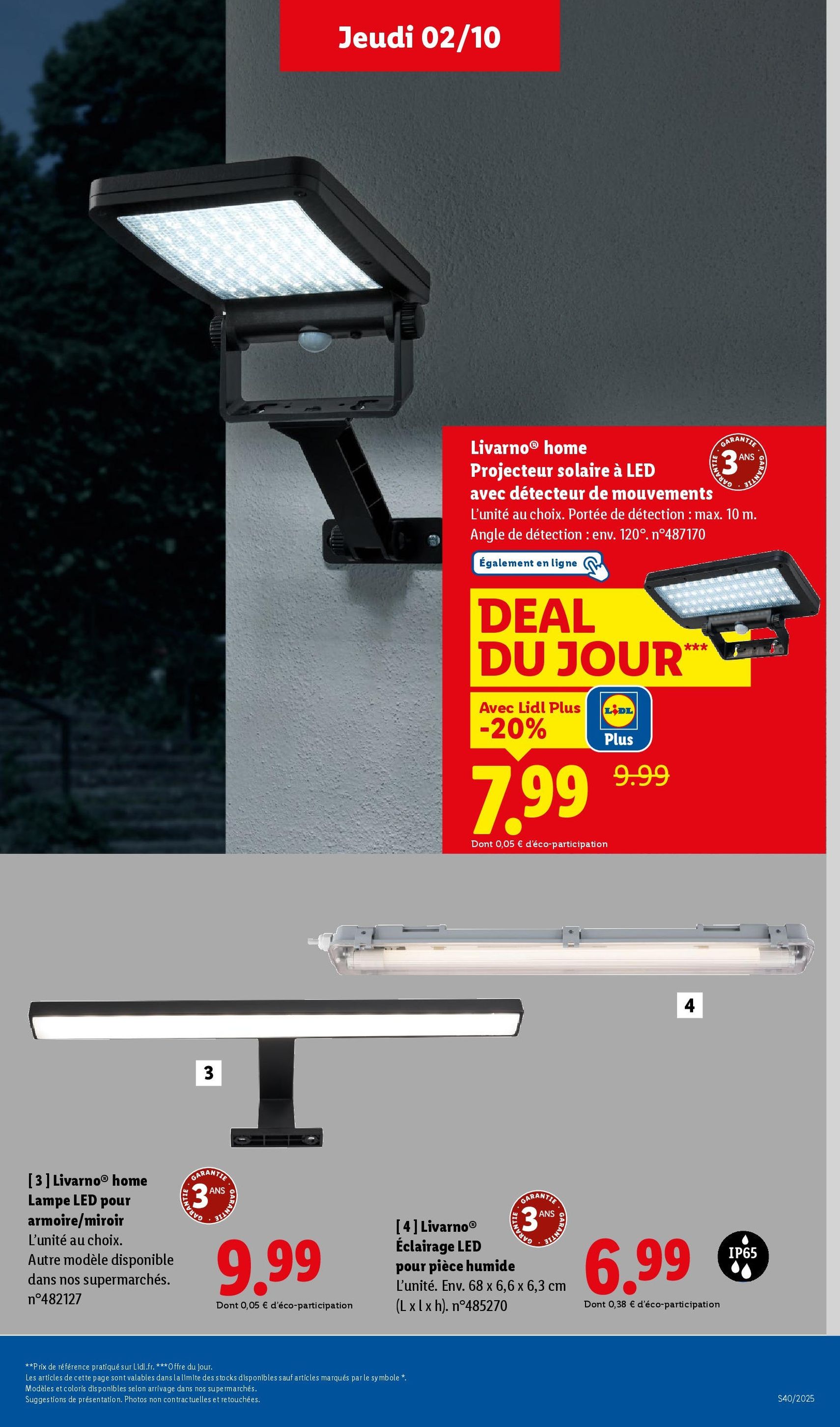 LIDL catalogue semaine 40 - brochure valable à partir du 02/10/2025, page 41 sur 76 LIDL catalogue semaine 40 - brochure valable à partir du 02/10/2025, page 41 sur 76
