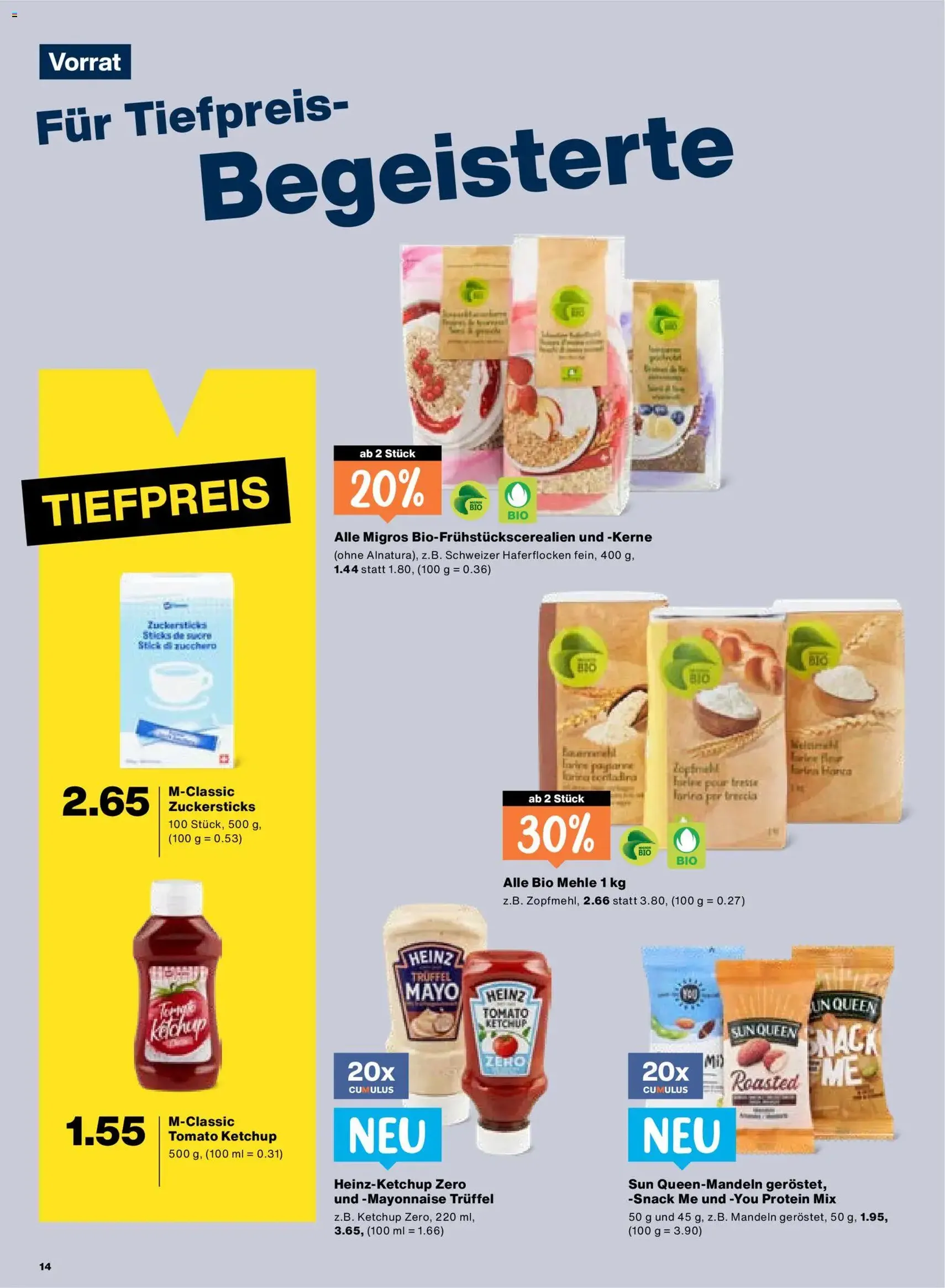 Migros aktionen - Gültiger Prospekt ab 21.05.2026, Seite 14 von insgesamt 24