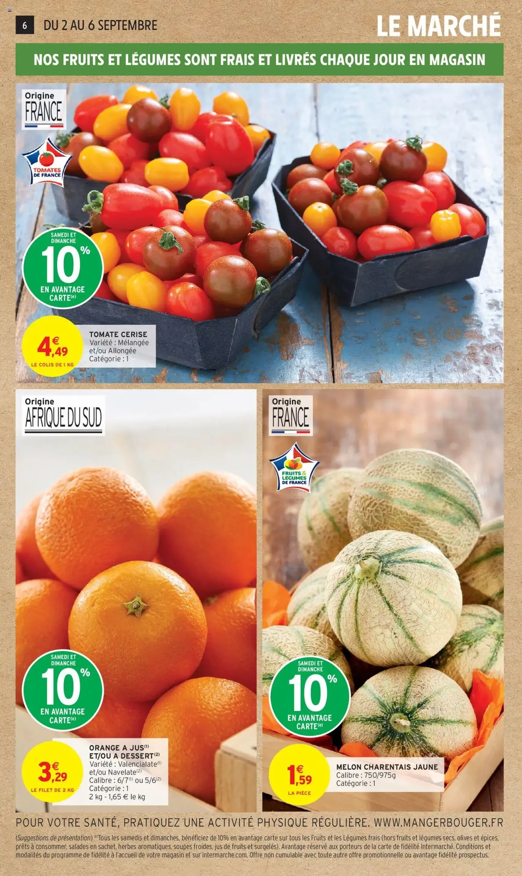 Intermarché Catalogue Découvrez nos offres spéciales rentrée | Super - brochure valable à partir du 02/09/2025, page 6 sur 32 Intermarché Catalogue Découvrez nos offres spéciales rentrée | Super - brochure valable à partir du 02/09/2025, page 6 sur 32