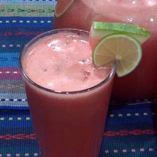 Recipe preview Refreshing and tasty watermelon juice with cucumber and lemon