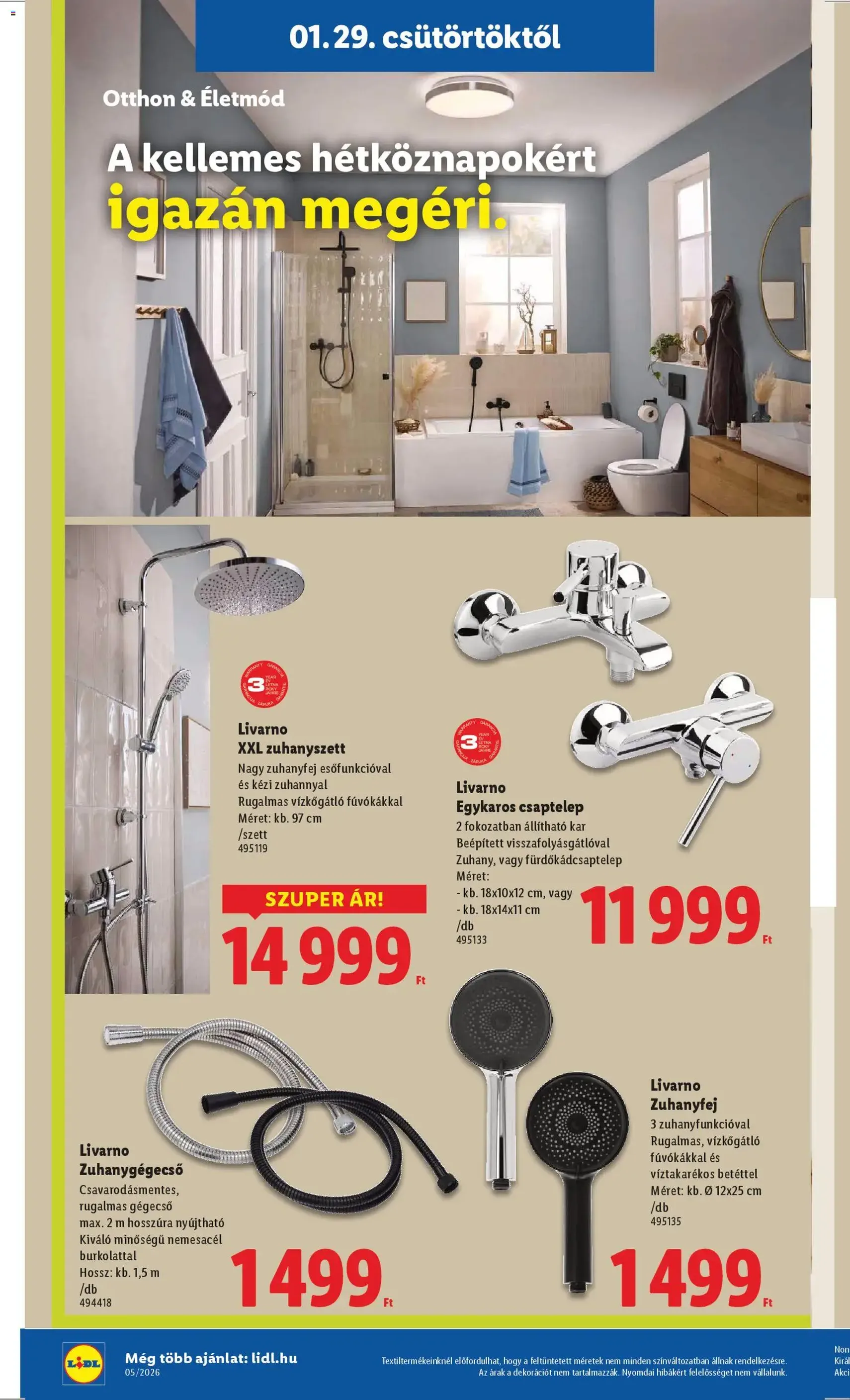 Lidl Akciós újság - 2026.01.29. érvényes szórólap 26 oldal 54 oldalból