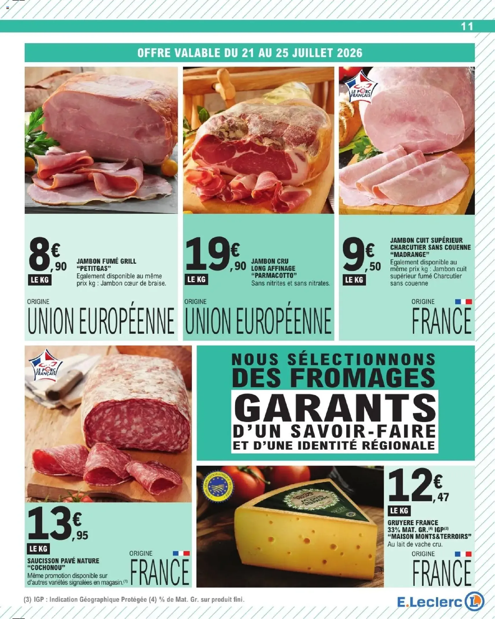 E.Leclerc catalogue - brochure valable à partir du 21/07/2026, page 11 sur 28
