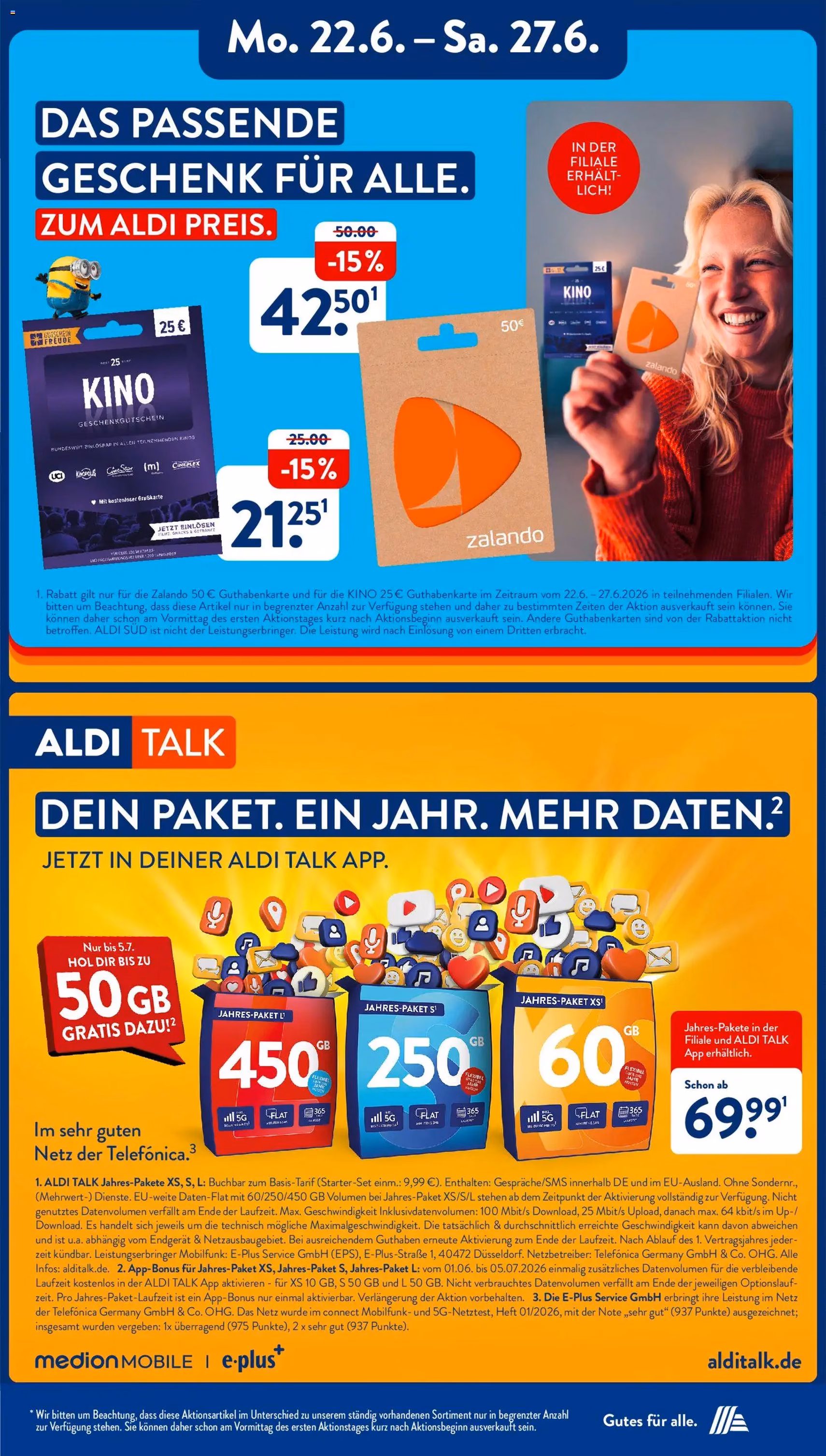 Aldi Süd Prospekt - Gültiger Prospekt ab 22.06.2026, Seite 22 von insgesamt 24