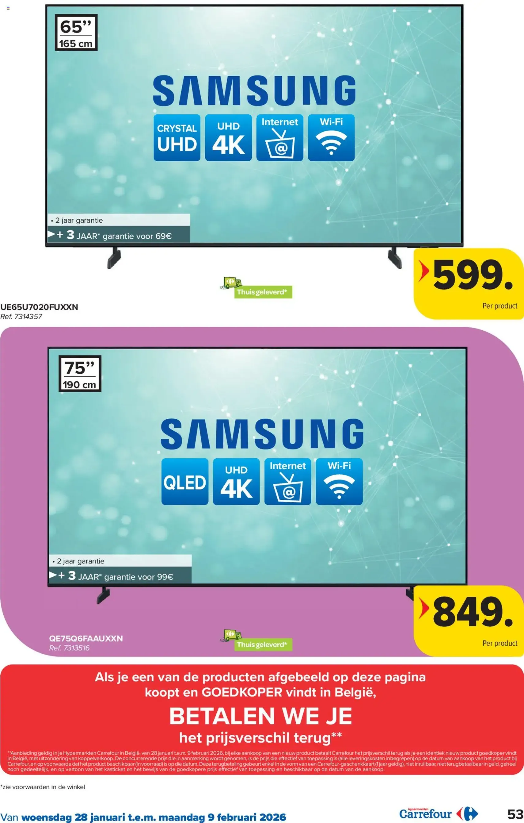 Carrefour folder week 5 - geldige folder vanaf 28/01/2026 pagina 53 van 63