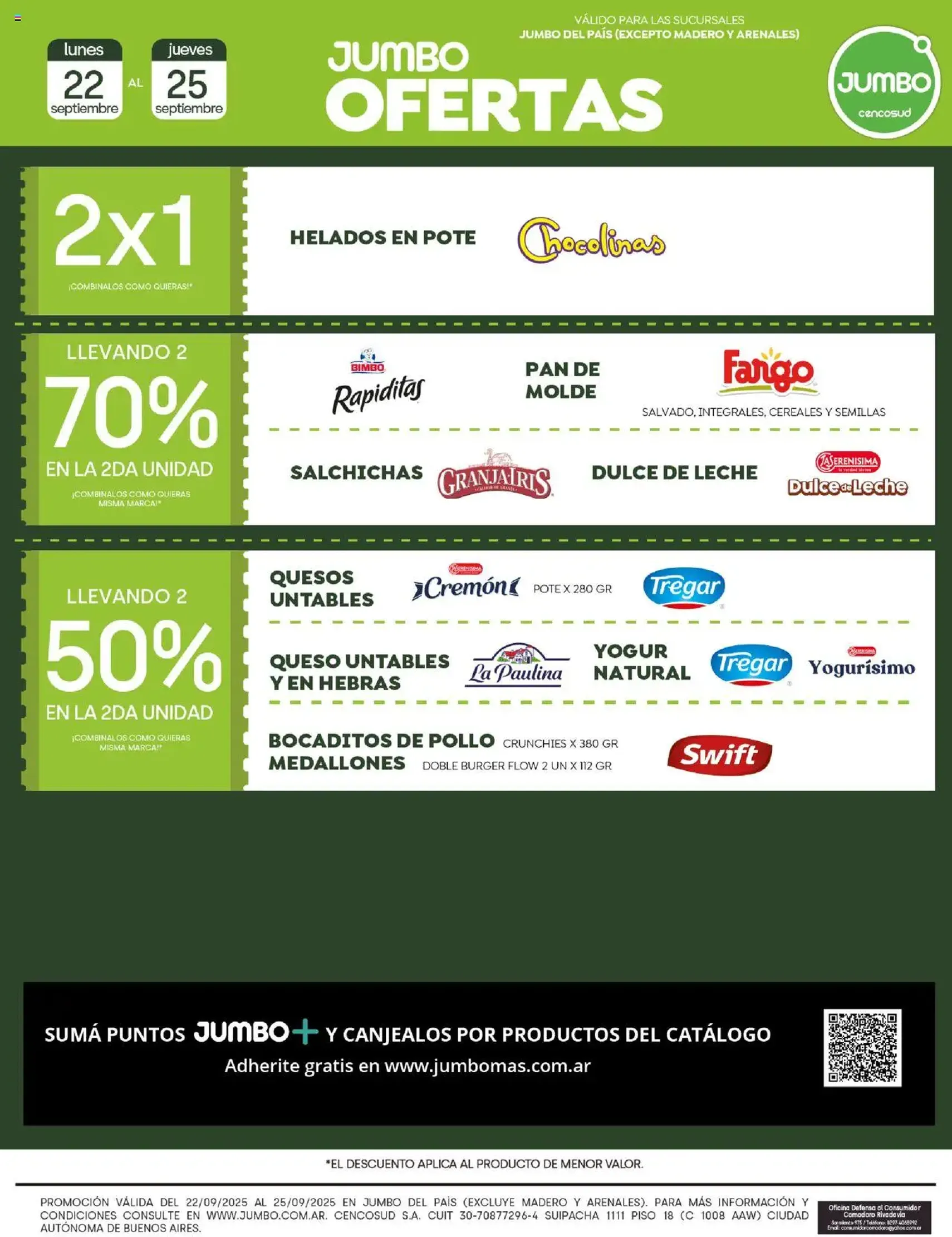 Jumbo ofertas - folleto válido desde 22/09/2025 página 2 de 2