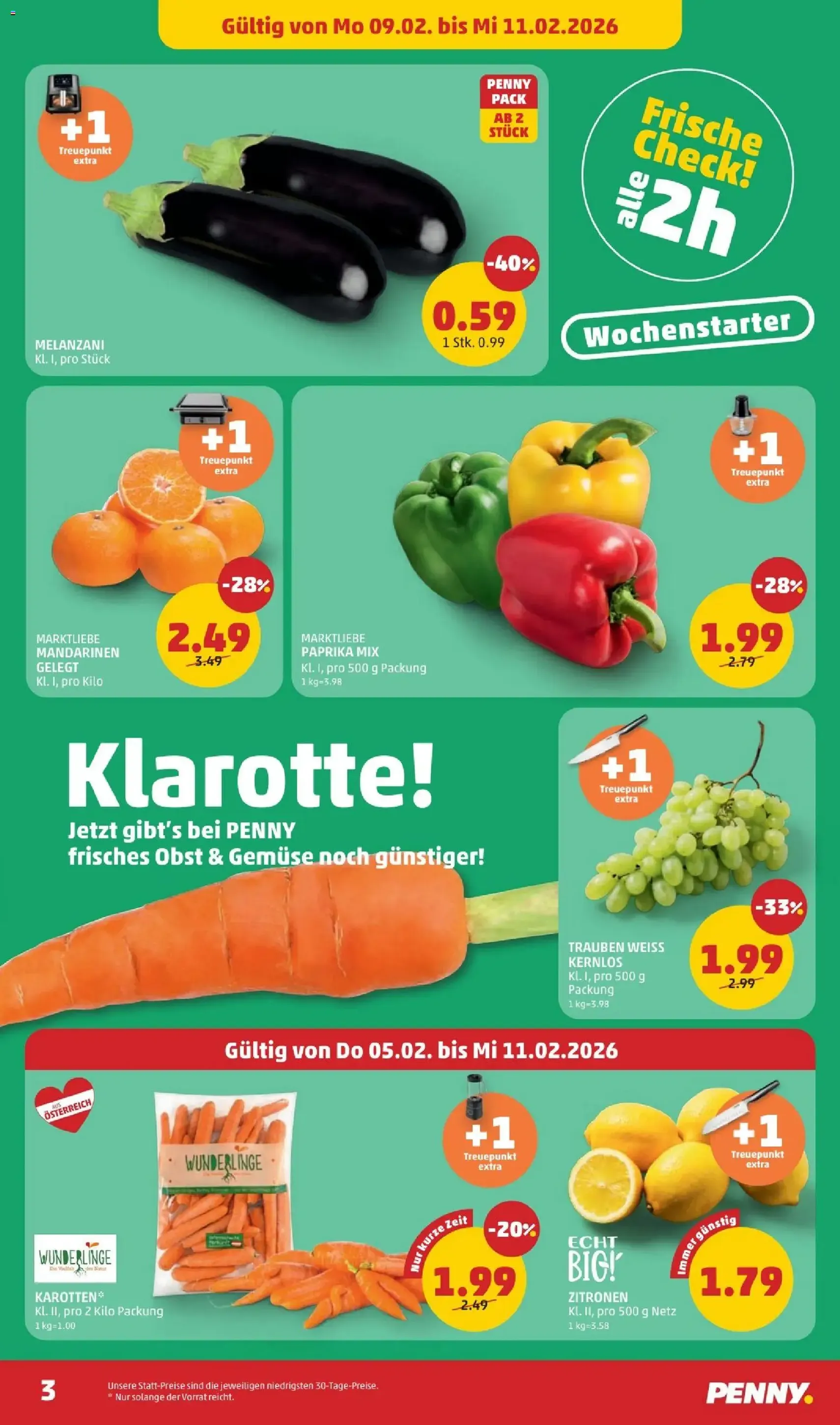 Penny Markt Flugblatt - Gültiger Prospekt ab 05.02.2026, Seite 3 von insgesamt 32