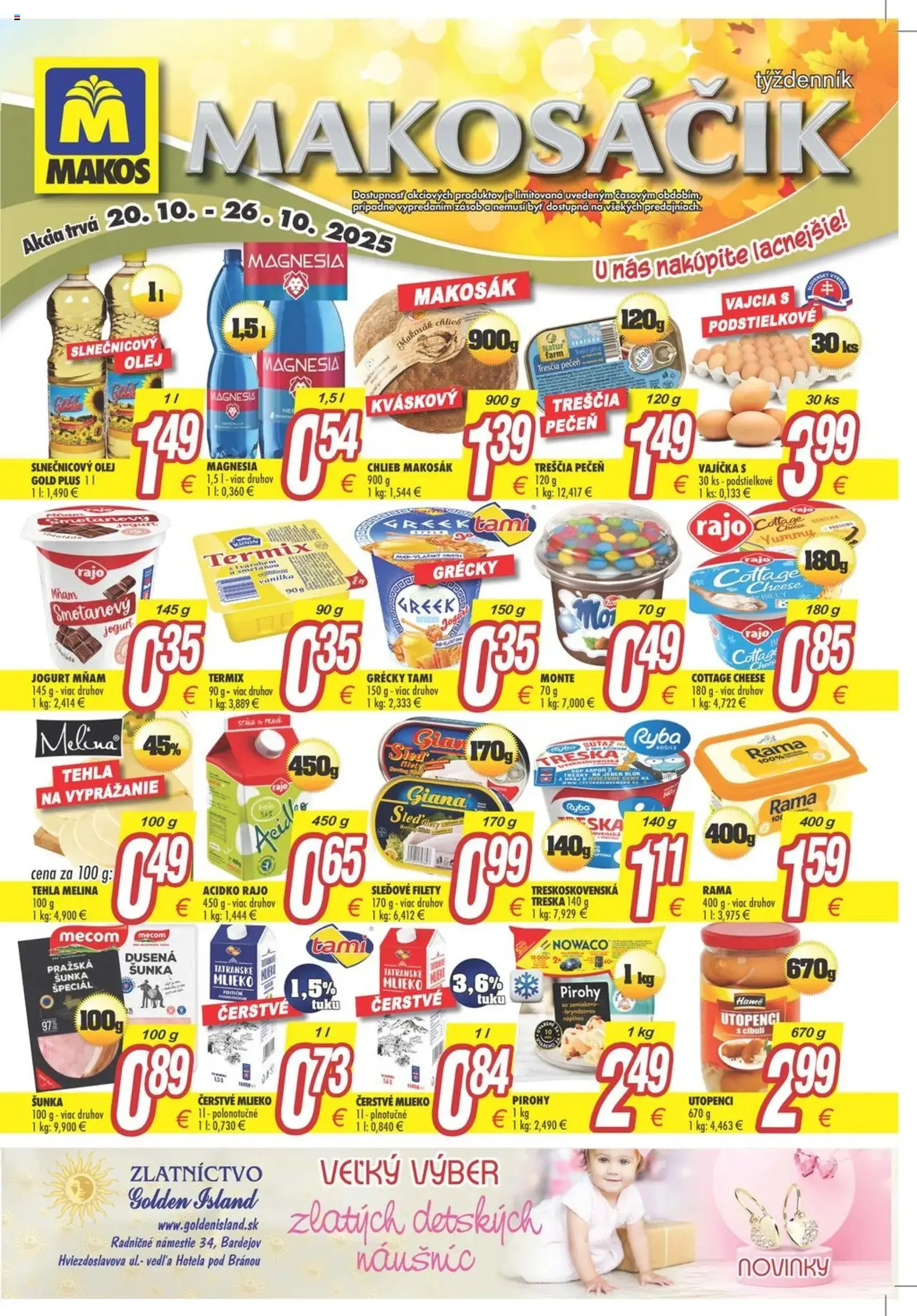 Makos leták - platný leták od 20.10.2025 strana 2 z 4