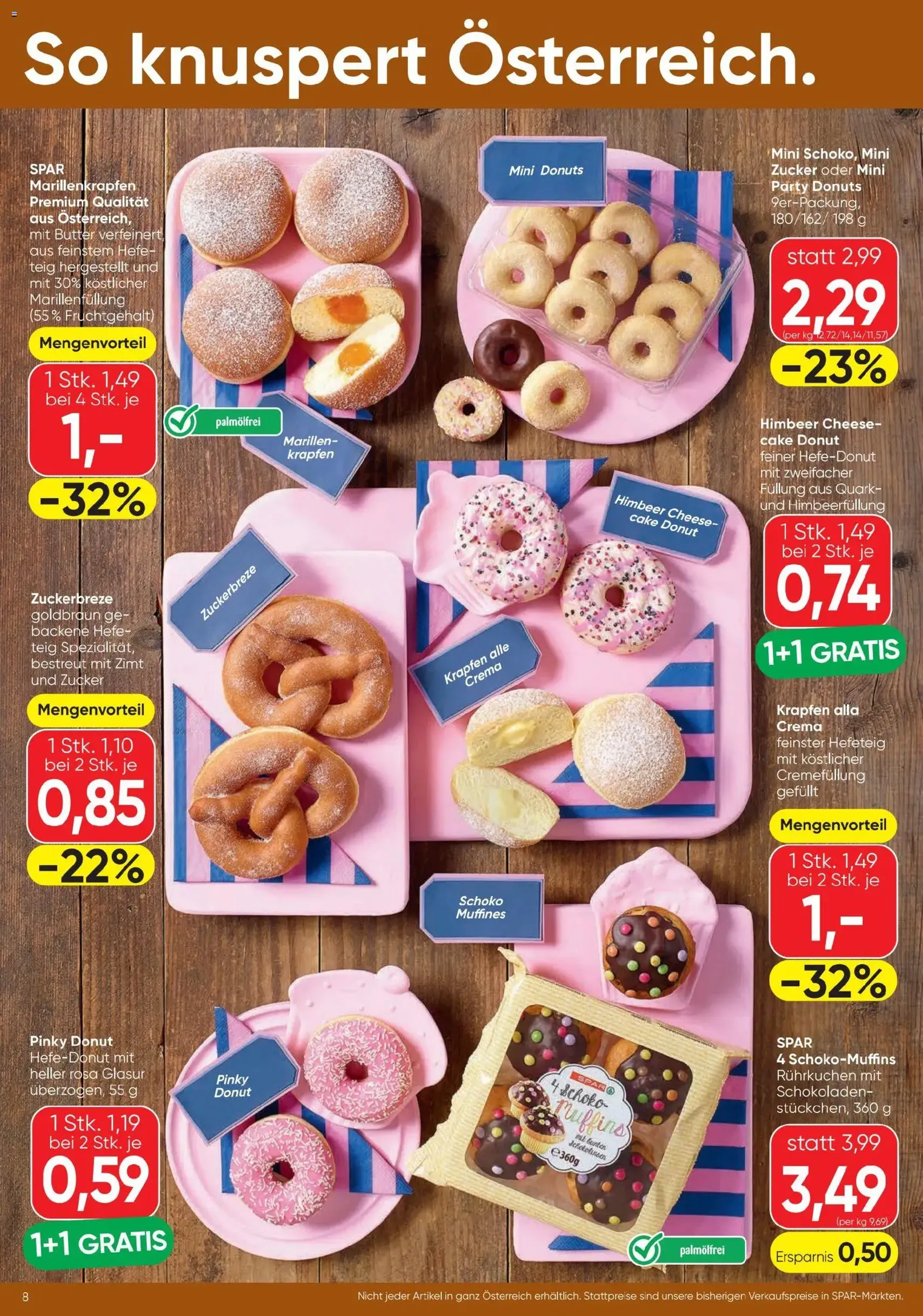 Spar - Flugblatt - Gültiger Prospekt ab 25.06.2026, Seite 8 von insgesamt 12