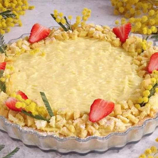 Anteprima ricetta Crostata Mimosa
