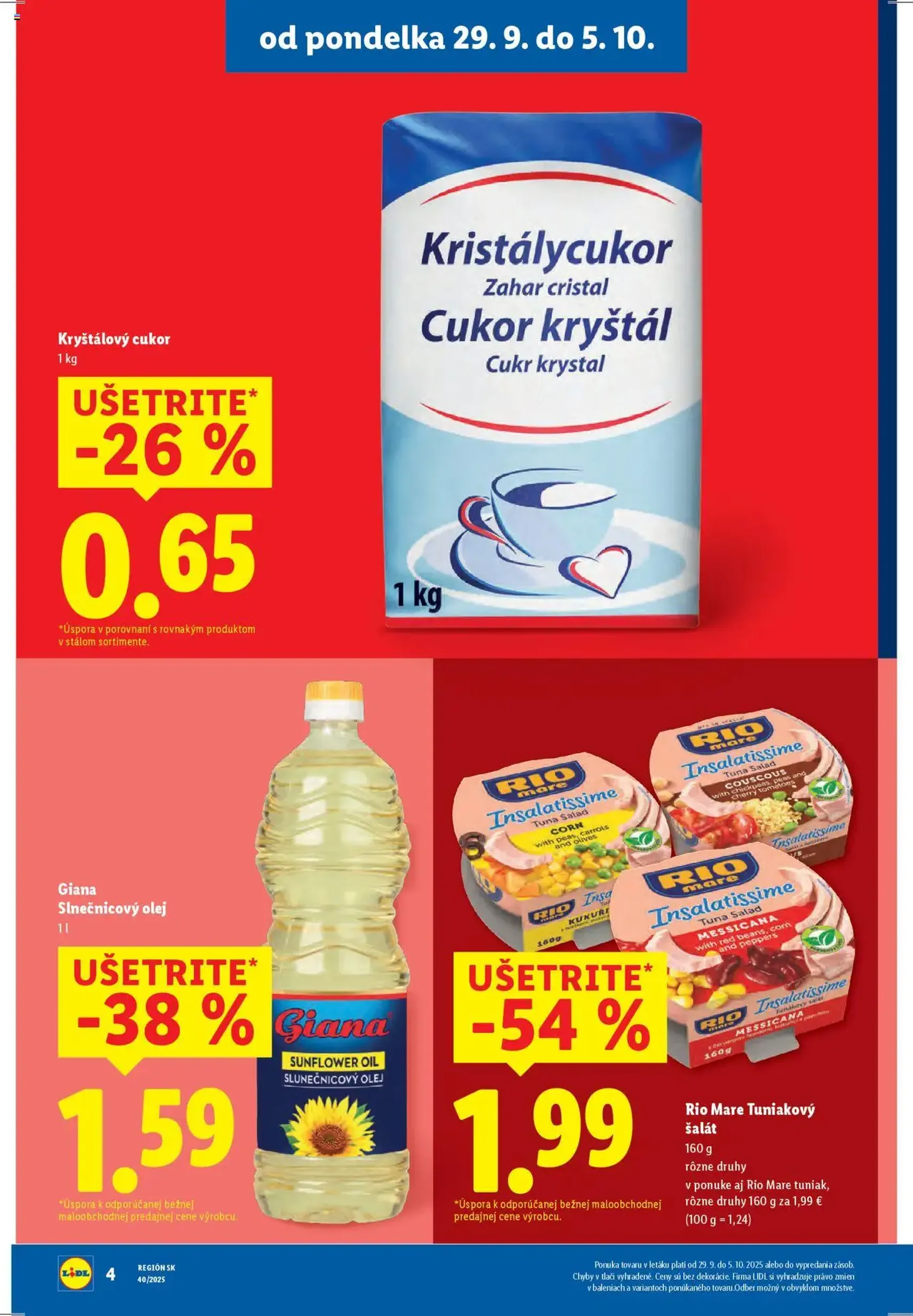 Lidl leták - platný leták od 29.09.2025 strana 4 z 95