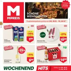 MPREIS Flugblatt - Prospekt Vorschau gültig ab 18.12.2025
