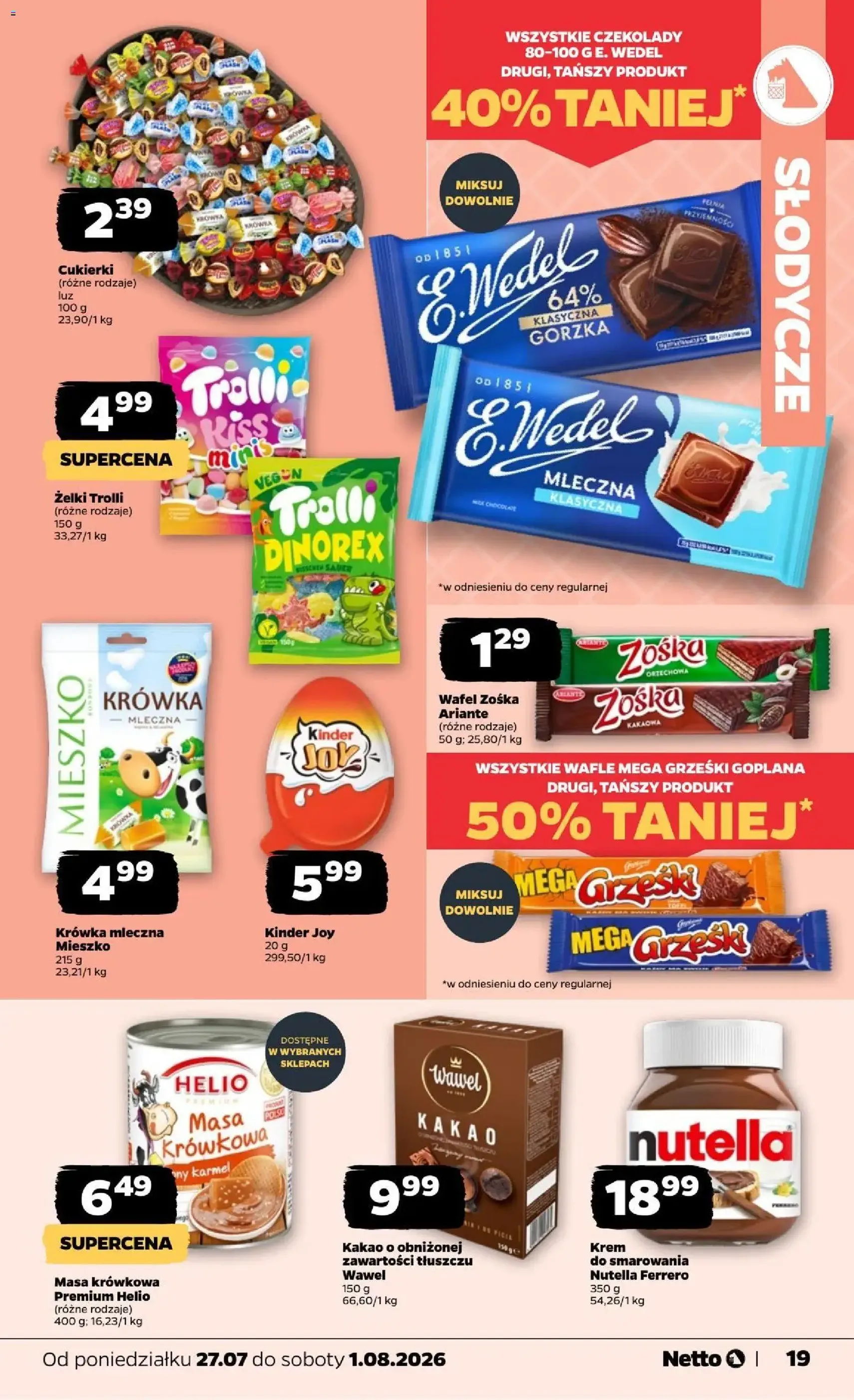 Netto gazetka od poniedziałku - ważny gazetka od 27.07.2026 strona 19 z 33