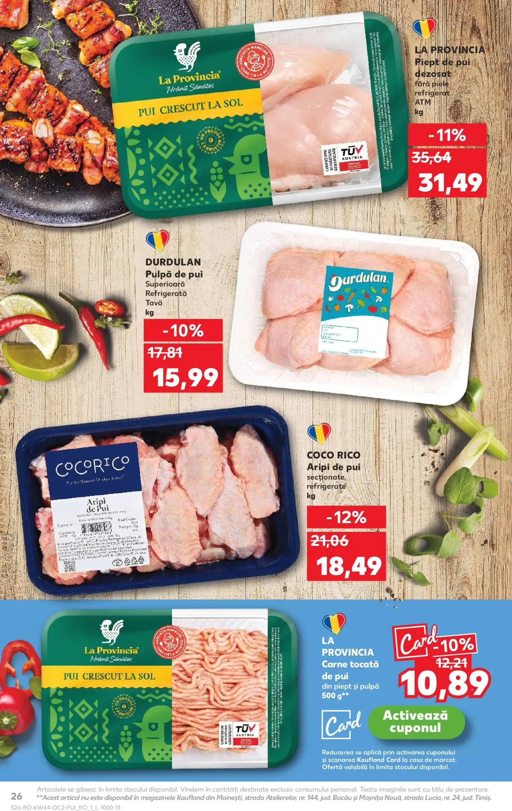 Kaufland RO - București - 2025.10.29. érvényes szórólap 26 oldal 70 oldalból Kaufland RO - București - 2025.10.29. érvényes szórólap 26 oldal 70 oldalból