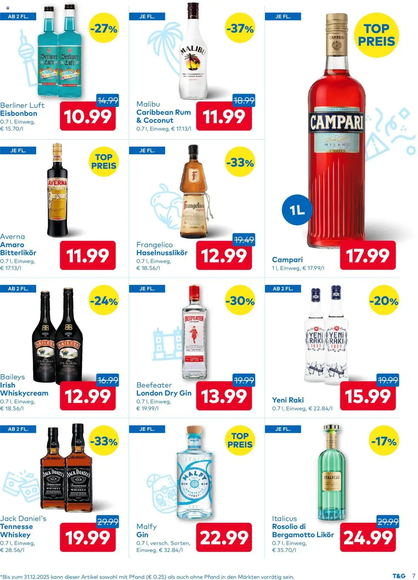 T&G Flugblatt - Gültiger Prospekt ab 13.08.2025, Seite 7 von insgesamt 8