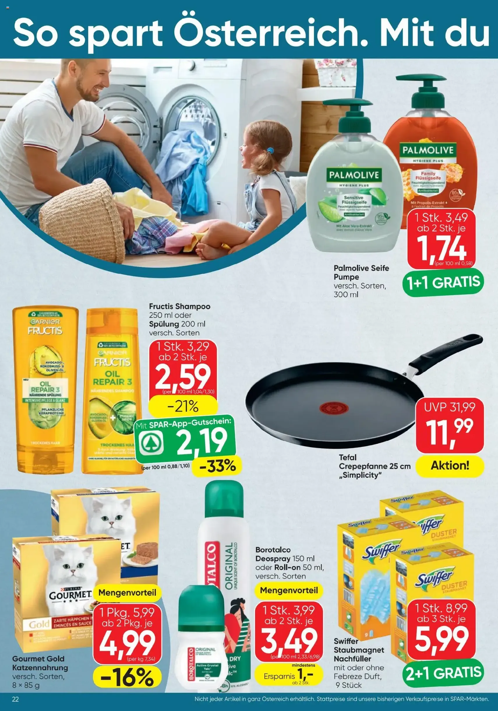 Spar - Flugblatt - Gültiger Prospekt ab 01.07.2026, Seite 22 von insgesamt 24