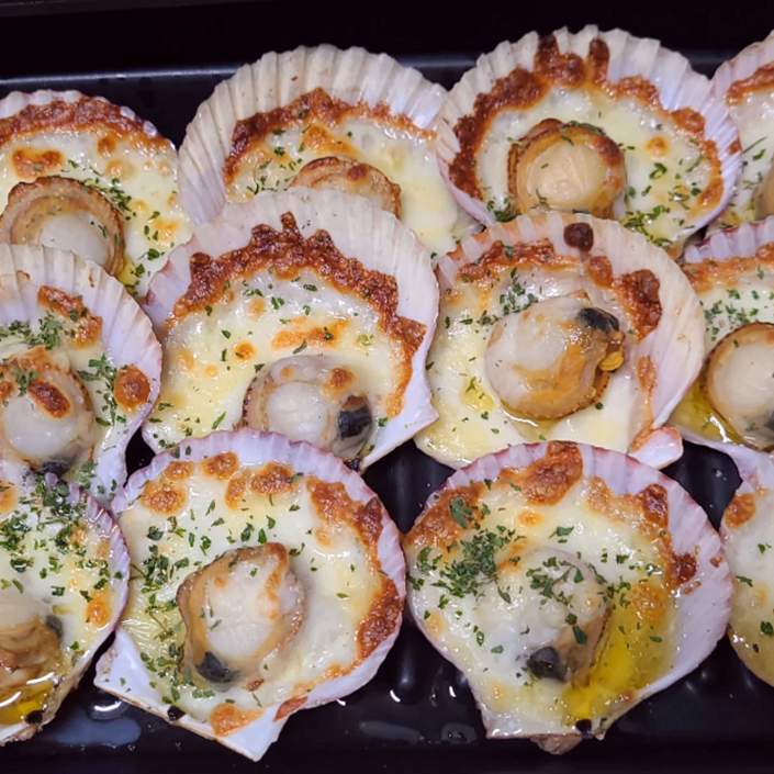 Capesante al forno veloci