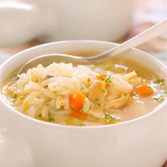 Anteprima ricetta Zuppa di riso con carne