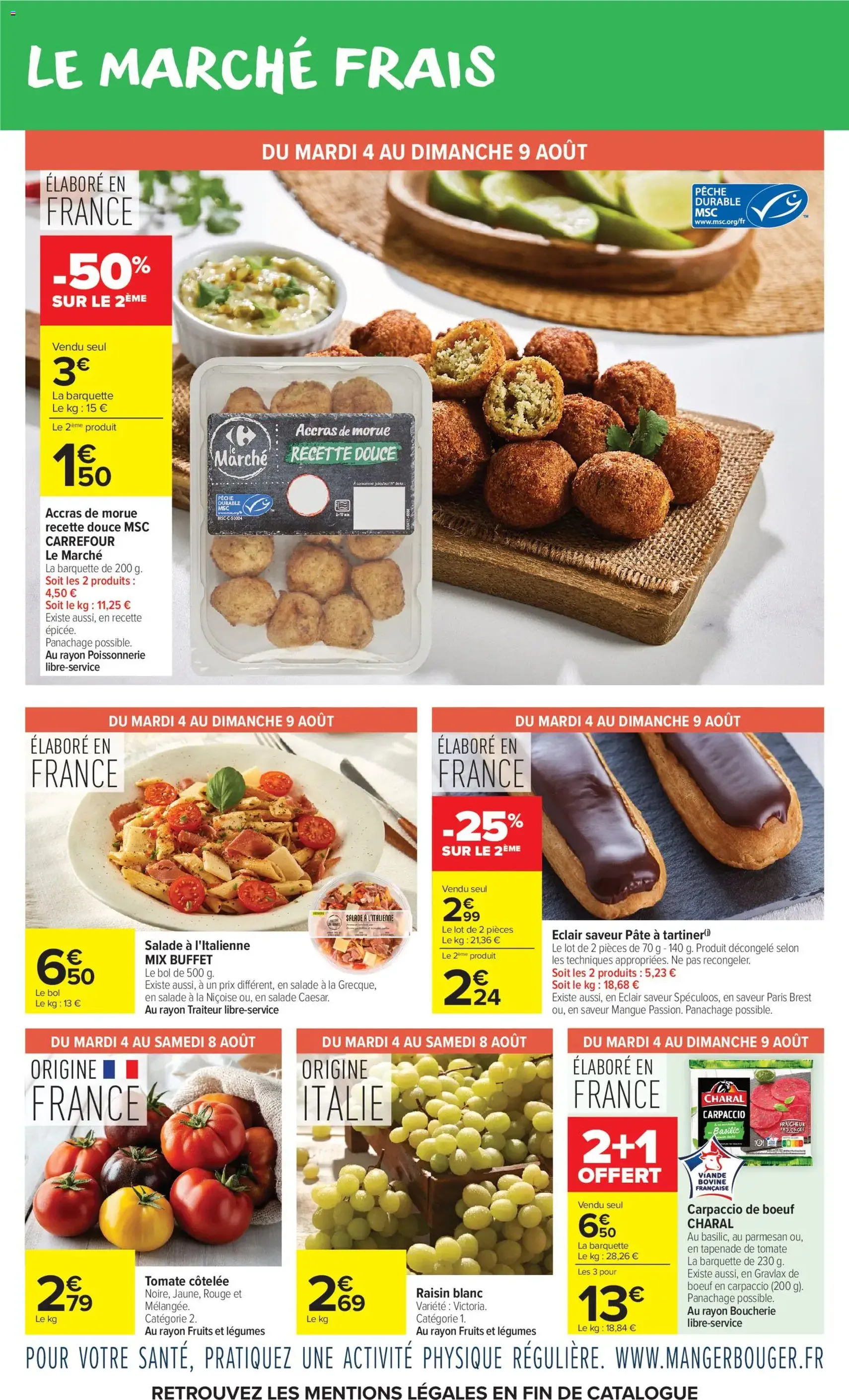 Carrefour Market catalogue - brochure valable à partir du 04/08/2026, page 6 sur 17
