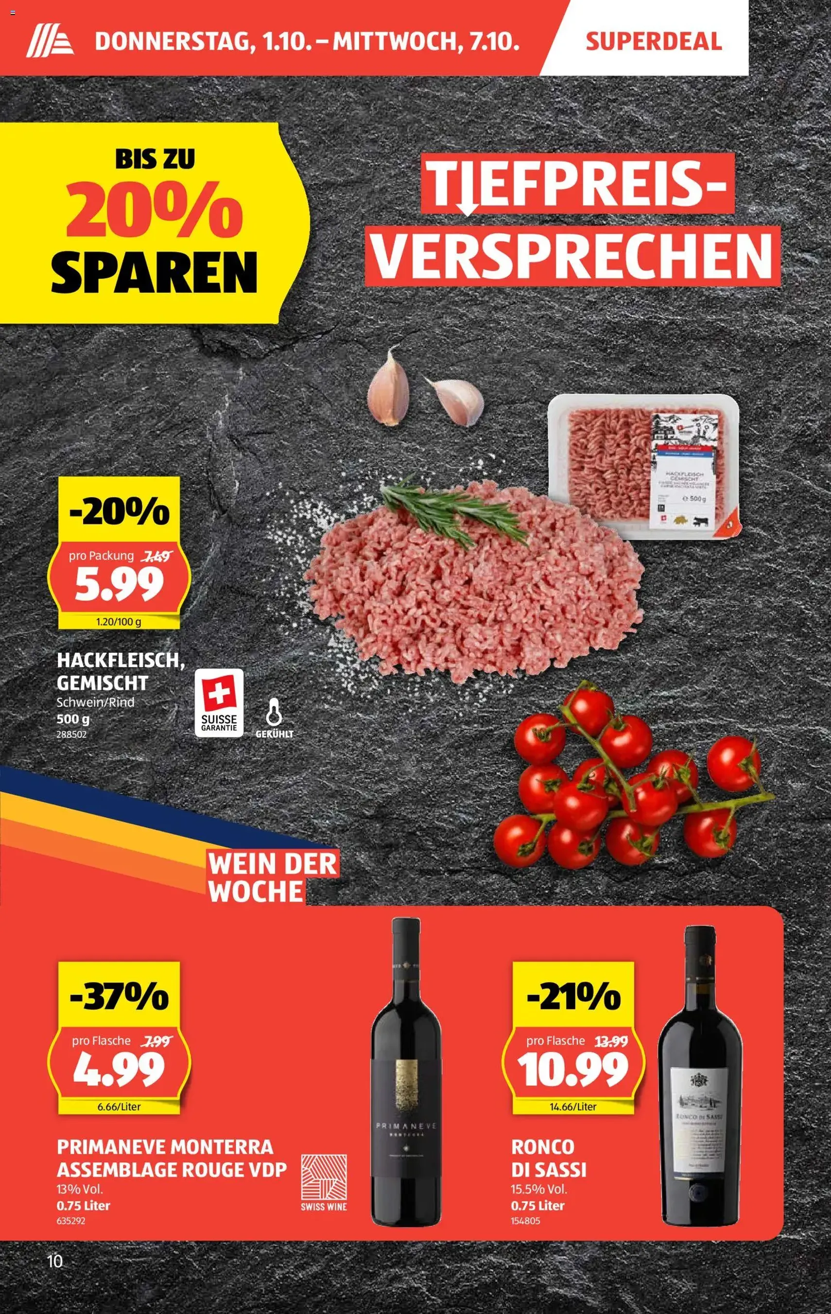 Aldi aktionen - Gültiger Prospekt ab 01.10.2026, Seite 10 von insgesamt 36