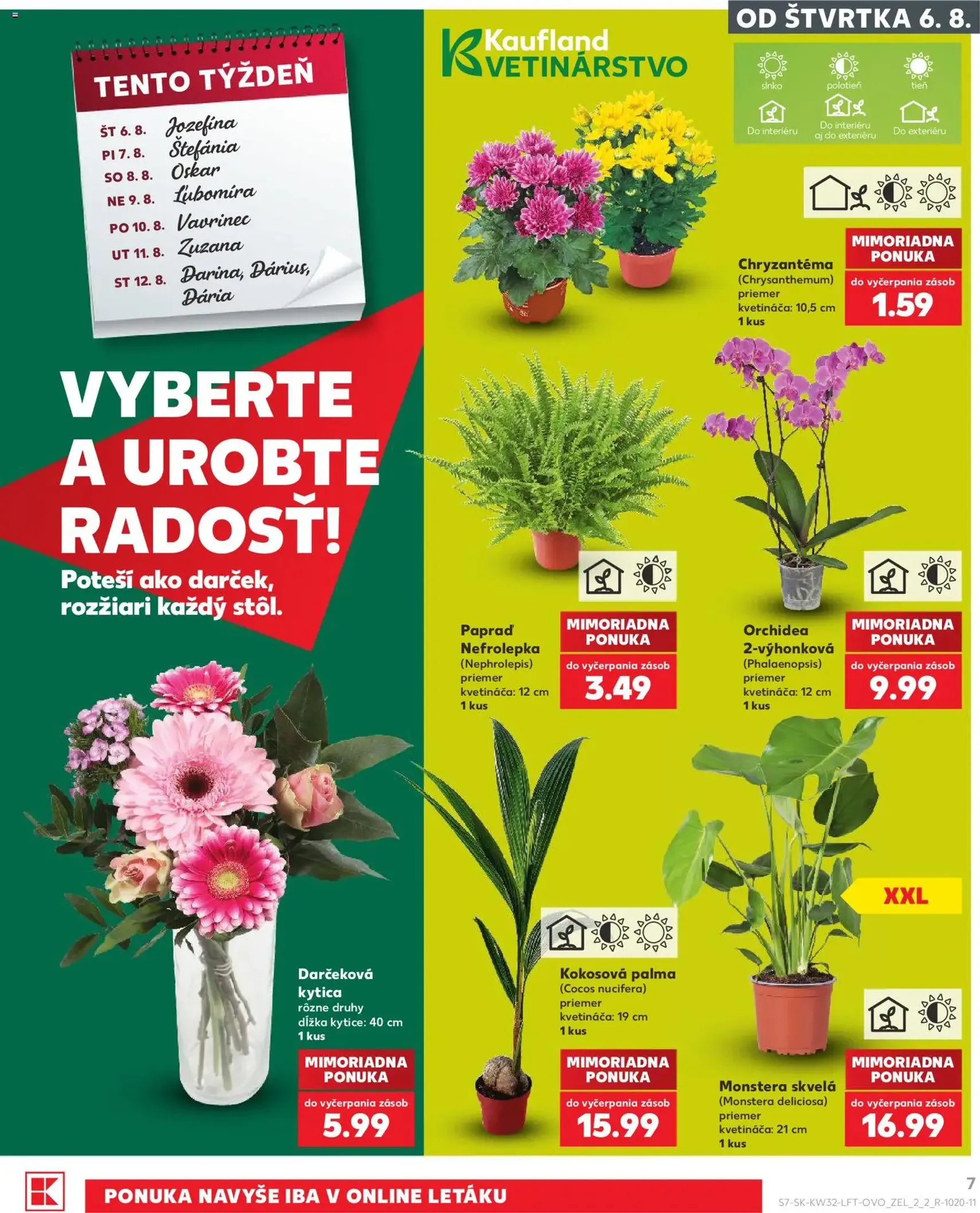 Kaufland SK akciós újság - 2026.08.06. érvényes szórólap 7 oldal 78 oldalból