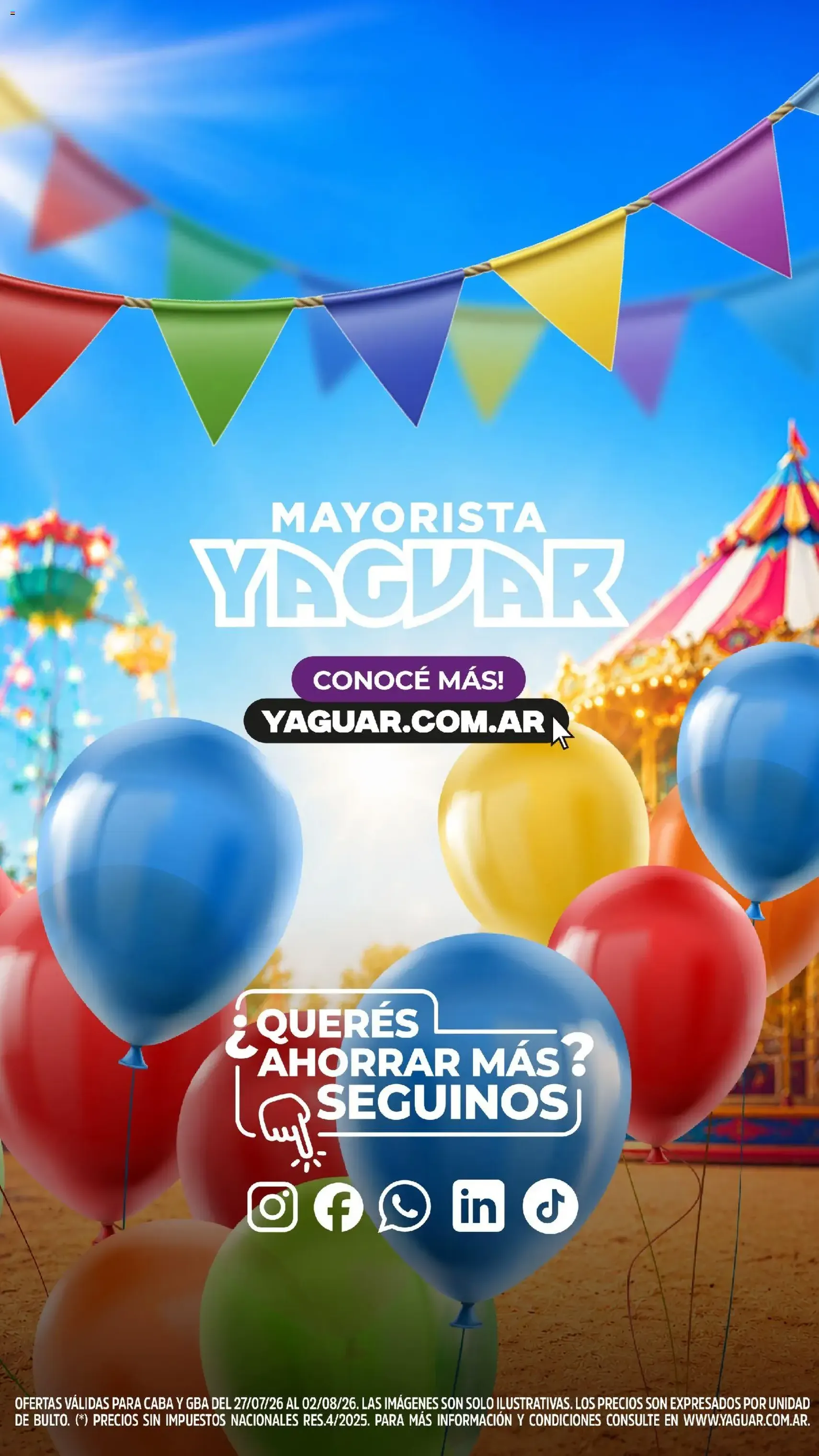 Yaguar catálogo - folleto válido desde 27/07/2026 página 27 de 29